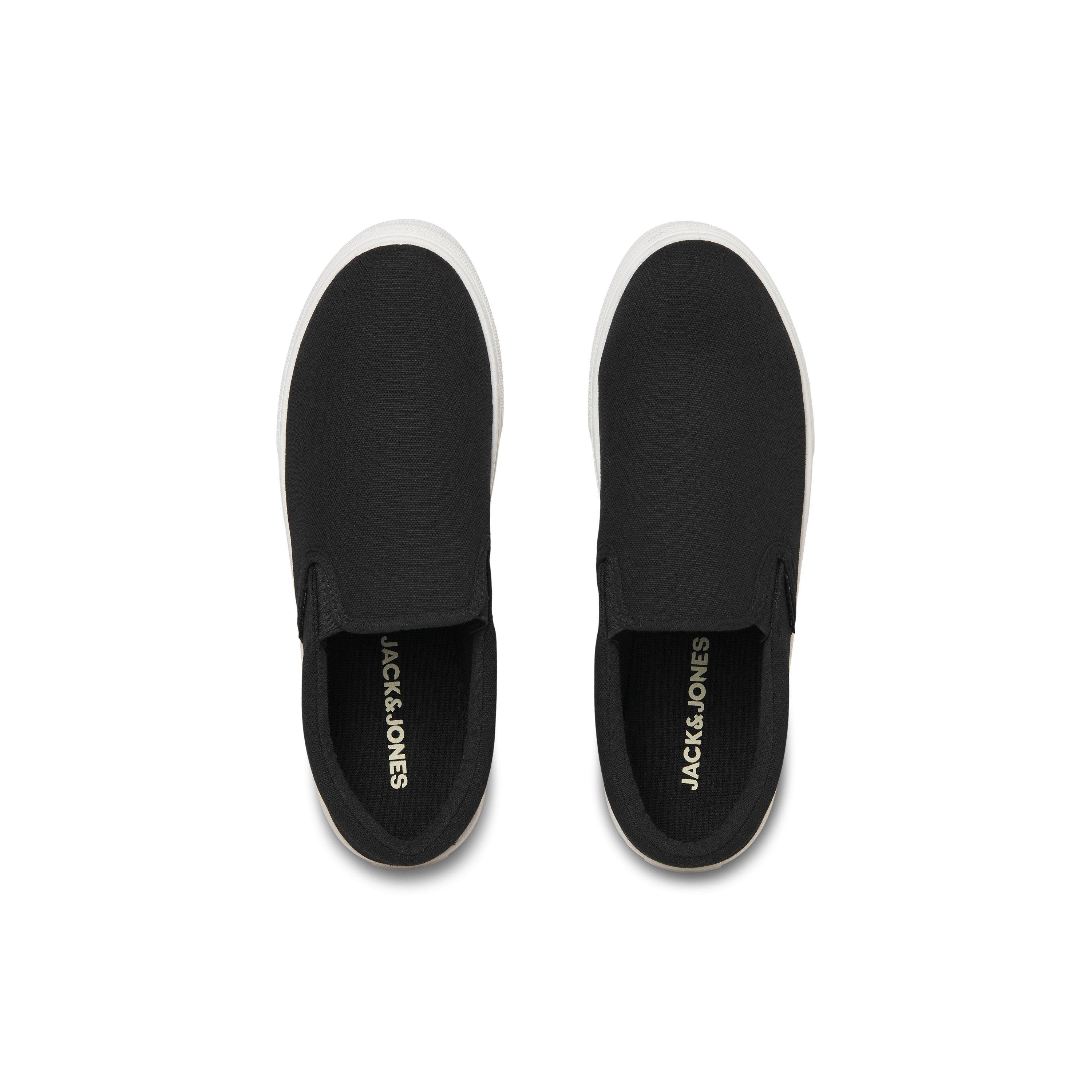 Black - Jack and Jones - Men's JJ Richmond Canvas Trainers - 5