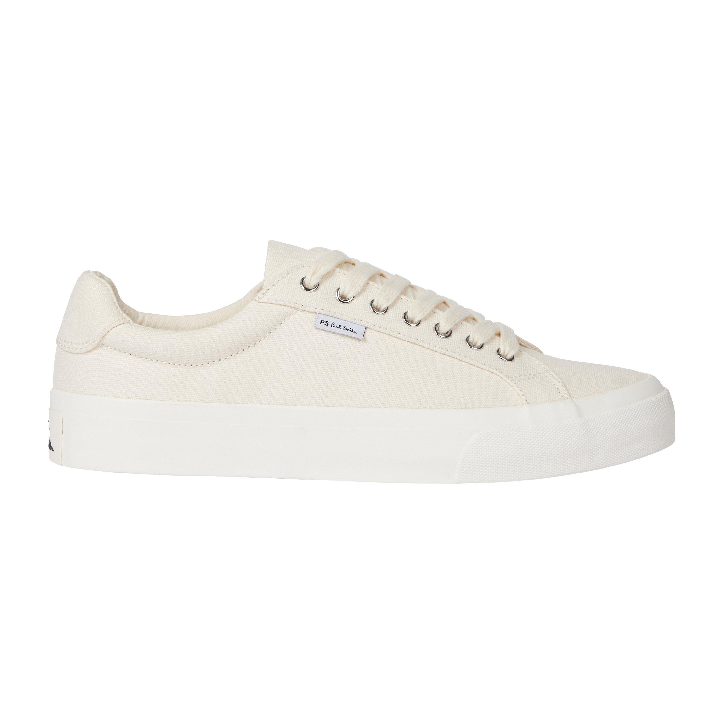 Off White 02 - PS Paul Smith - Amos Vulcanised Low Top Trainers - 1