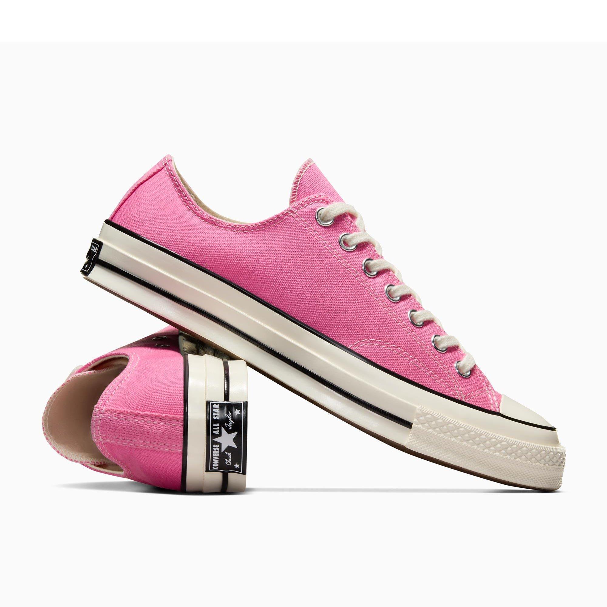 650-Pink/Egre - Converse - Unisex Adults Chuck 70 Canvas Trainers - 4