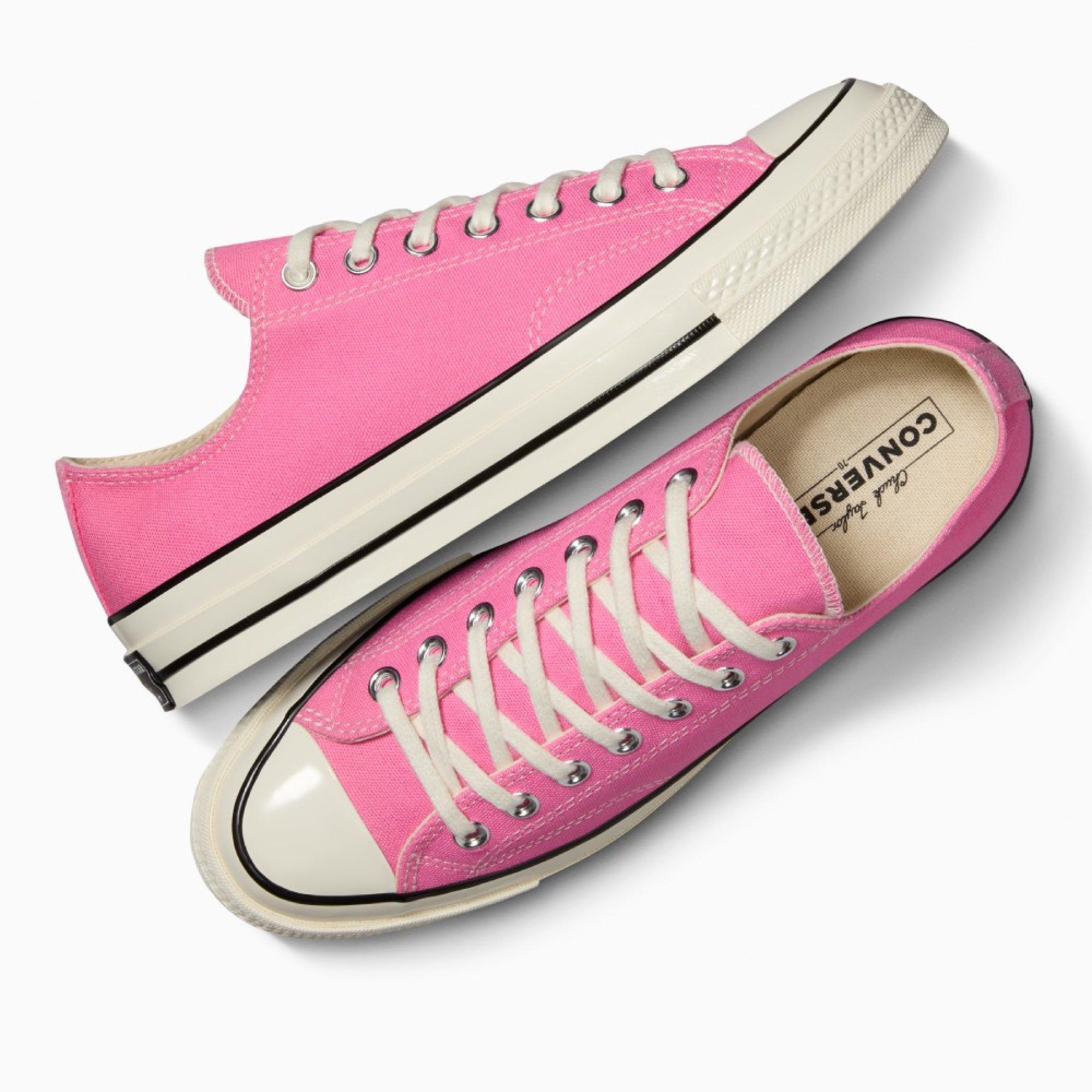 650-Pink/Egre - Converse - Unisex Adults Chuck 70 Canvas Trainers - 5