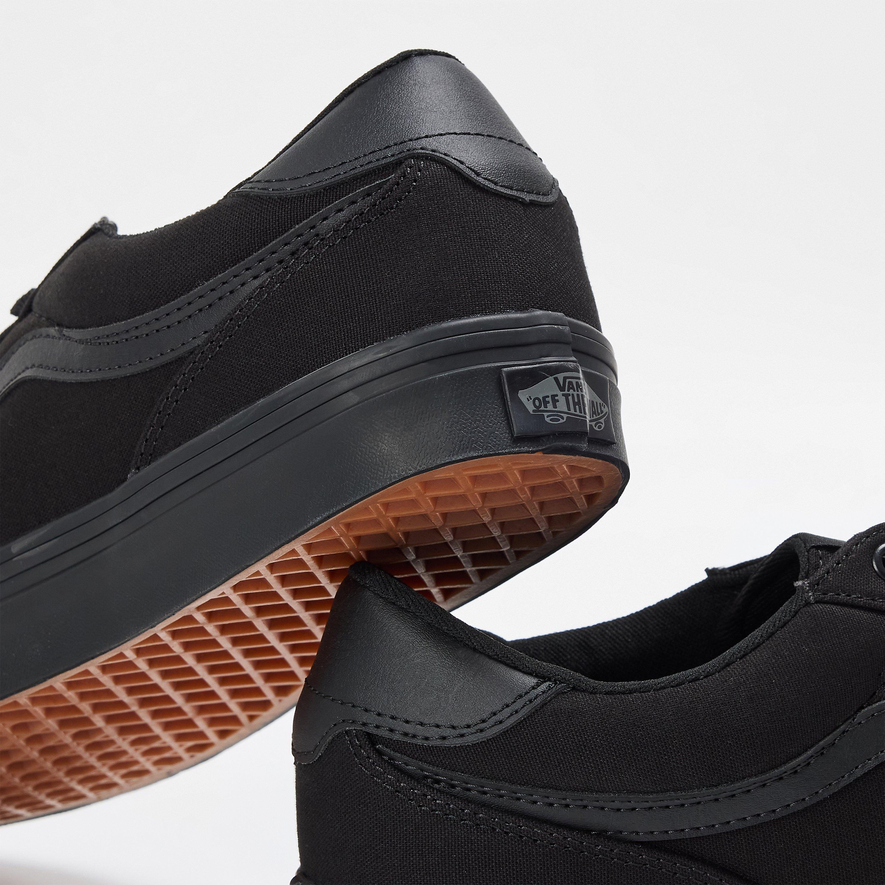 Black/Black - Vans - VA Brooklyn Low Trainers Mens - 3