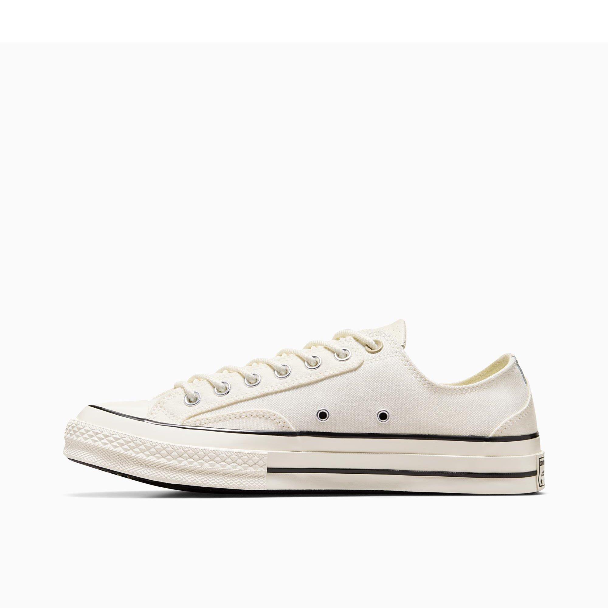 286-Egret/Bea - Converse - Unisex Adults Chuck 70 Canvas and Leather Trainers - 2