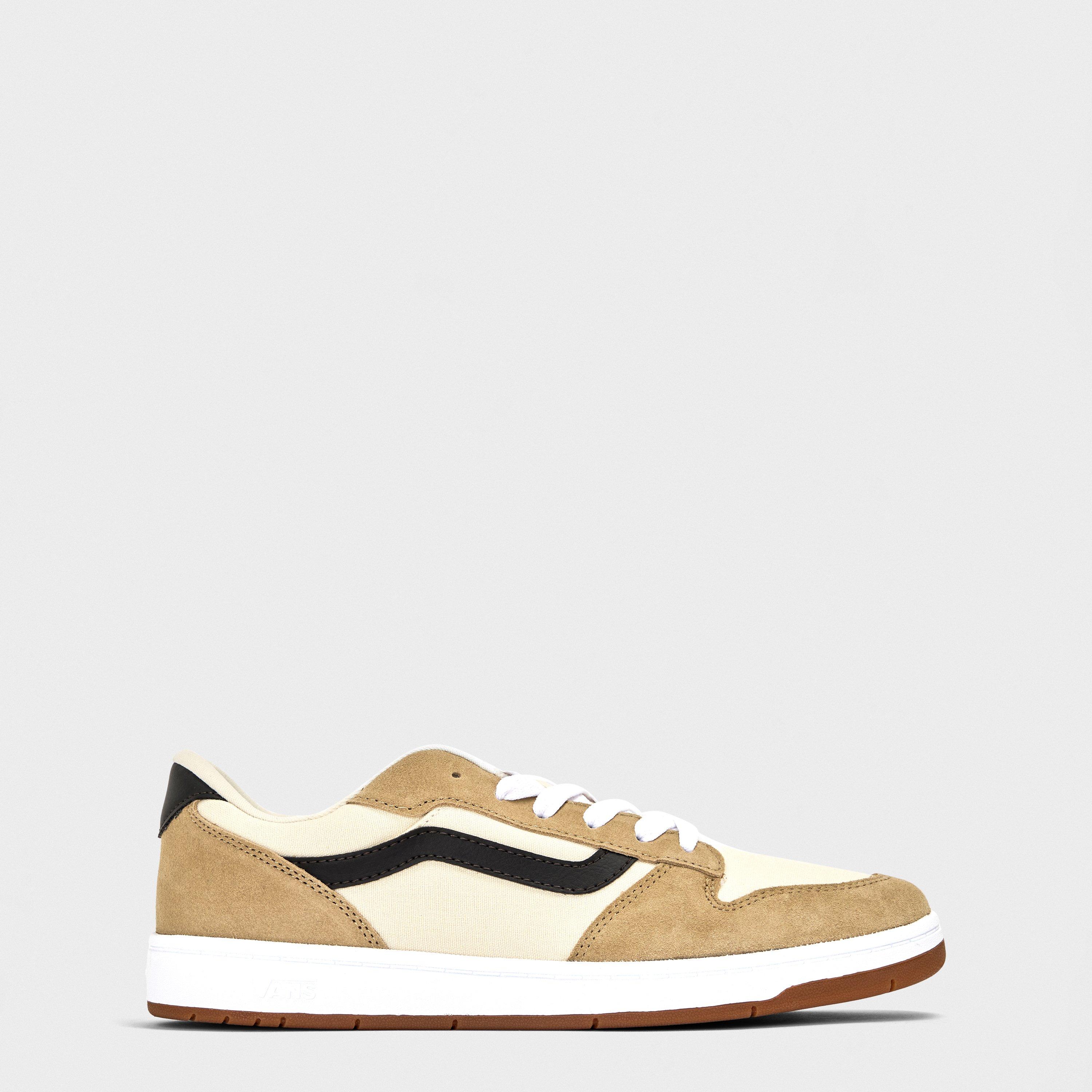 Beige/Beige - Vans - Men's Ryland Canvas Trainers - 1