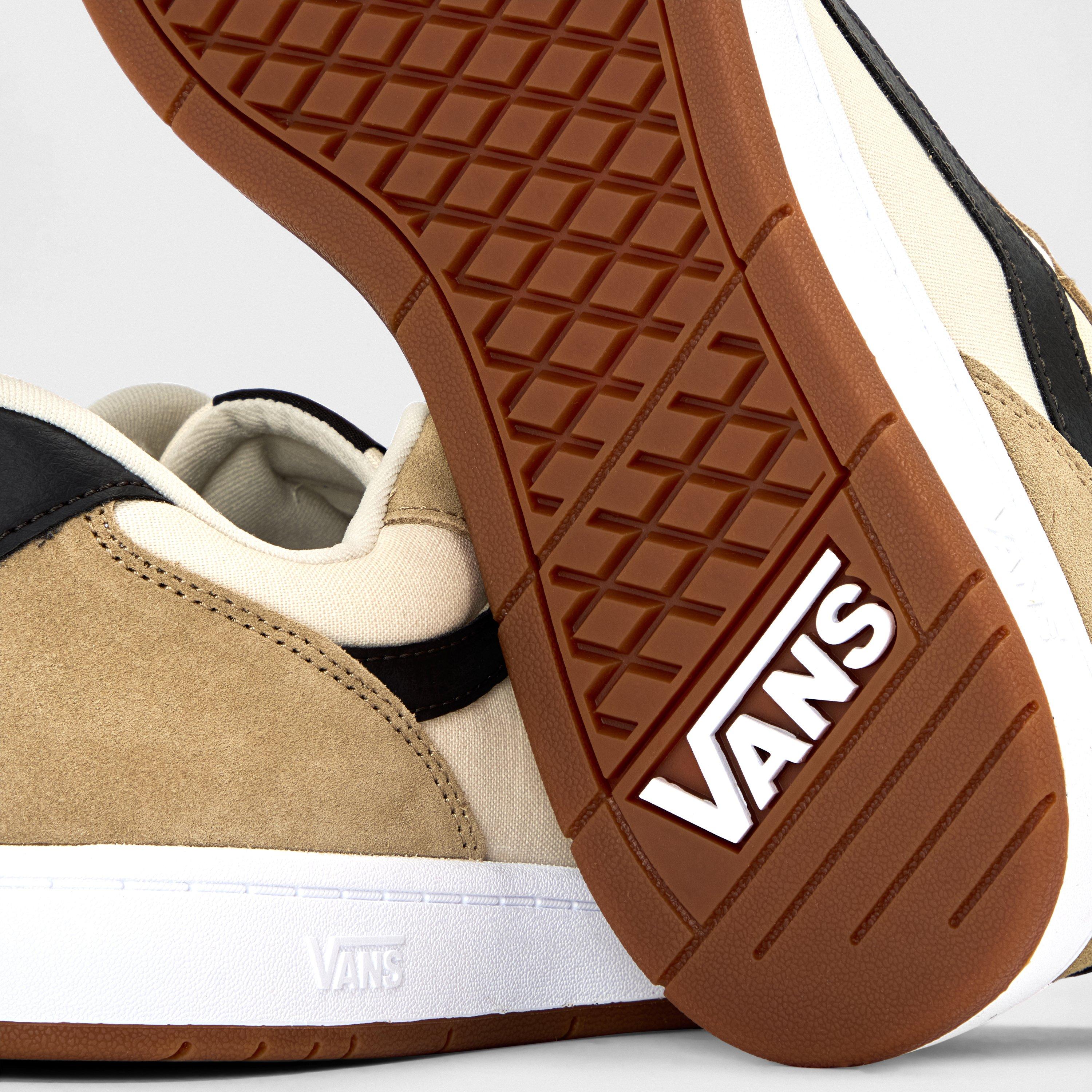 Beige/Beige - Vans - Ryland Canvas Trainers - 3