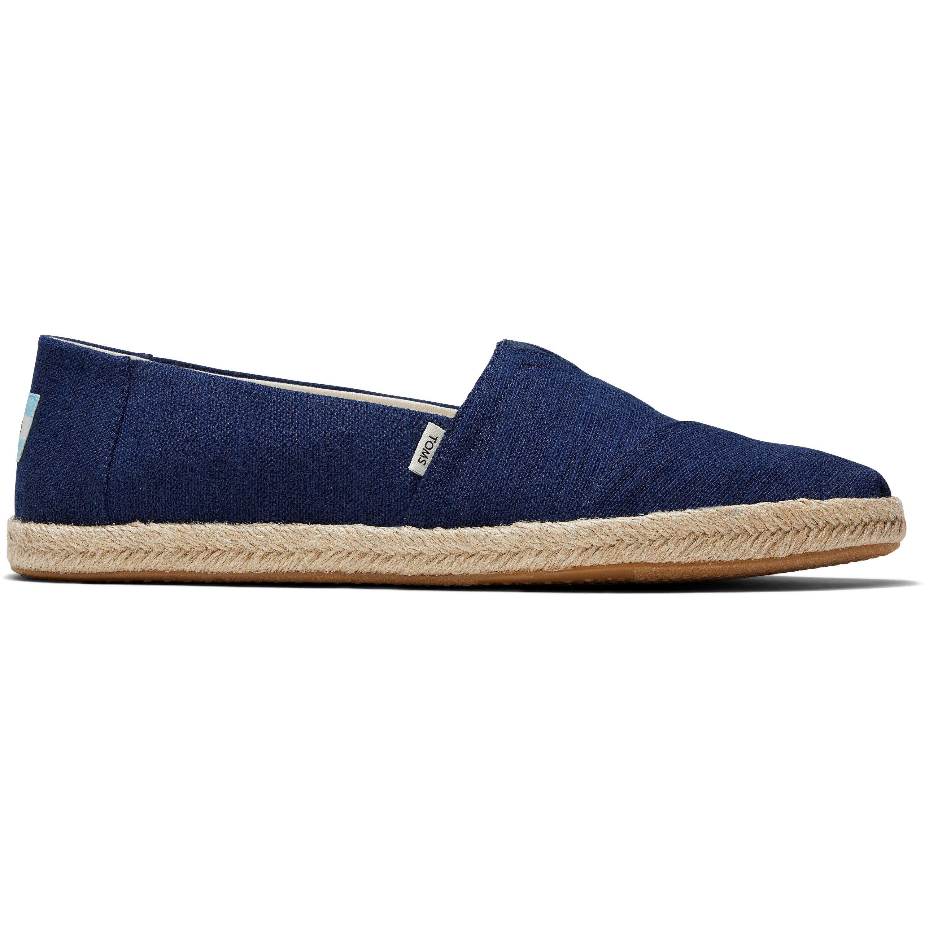 Toms Men's Alpargata Rope Shoes - Navy - 11 (45)