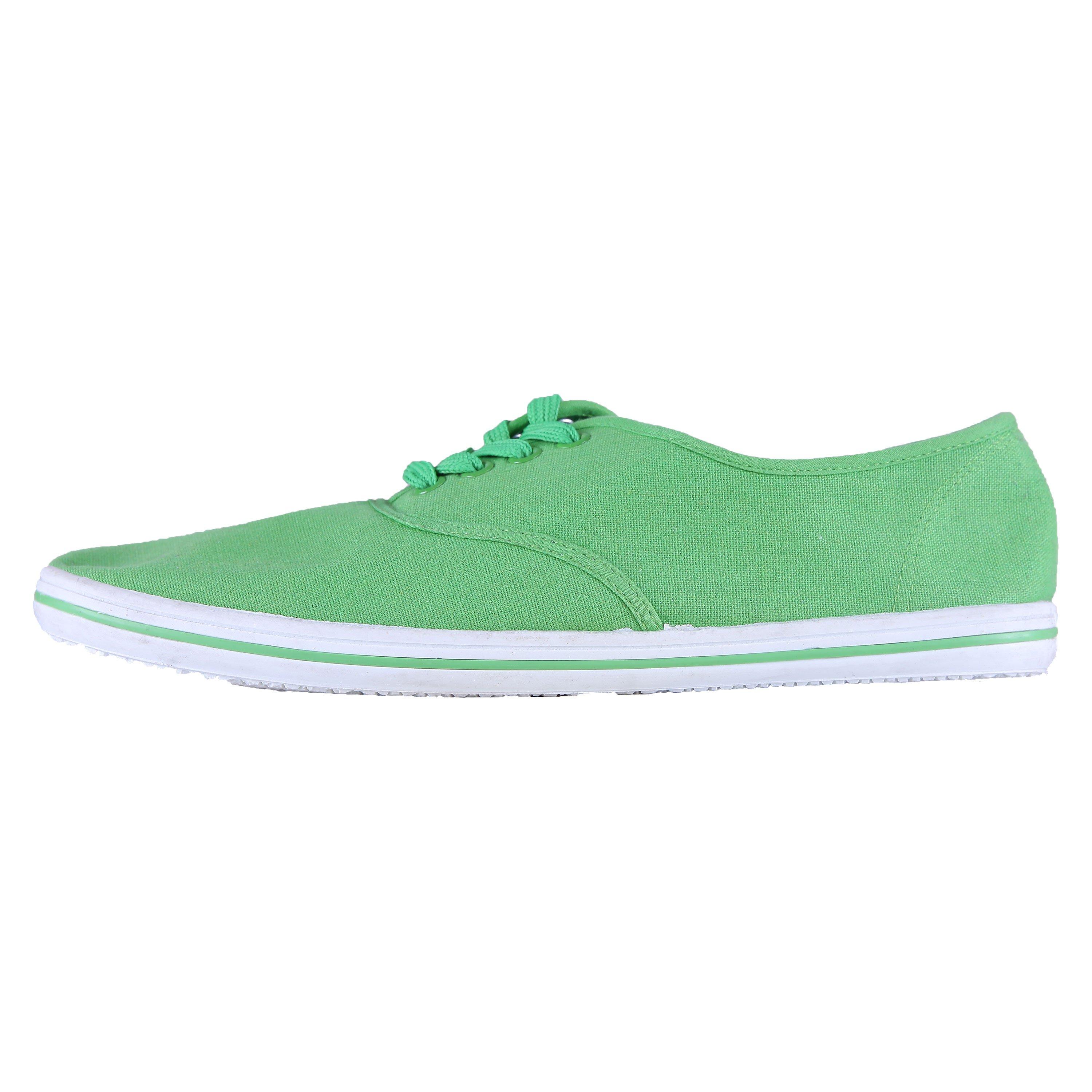 Online Green - Slazenger - Mens Canvas Shoes - 2