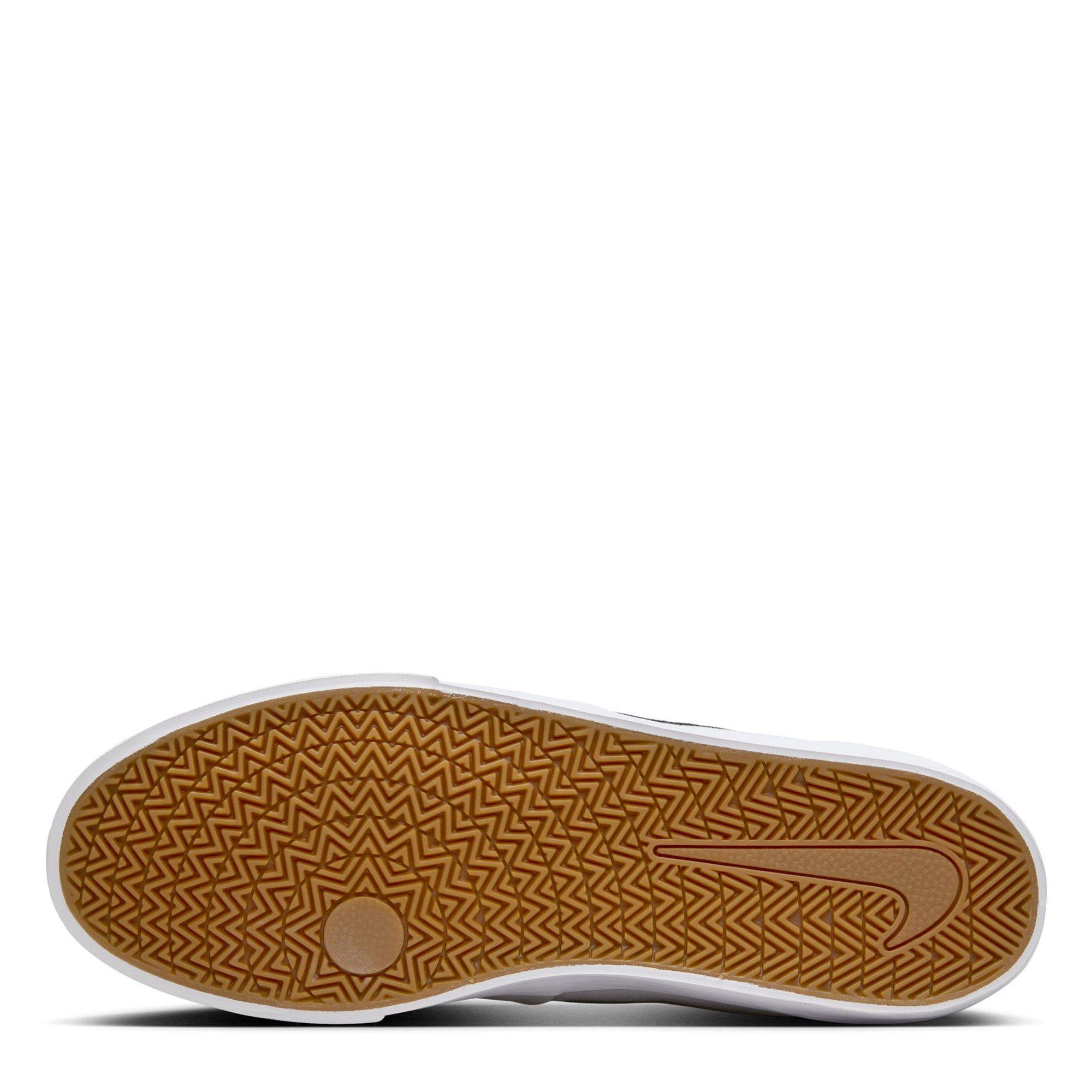 Wht/Blk/Gum - Nike - Charge Canvas Trainers Mens - 6