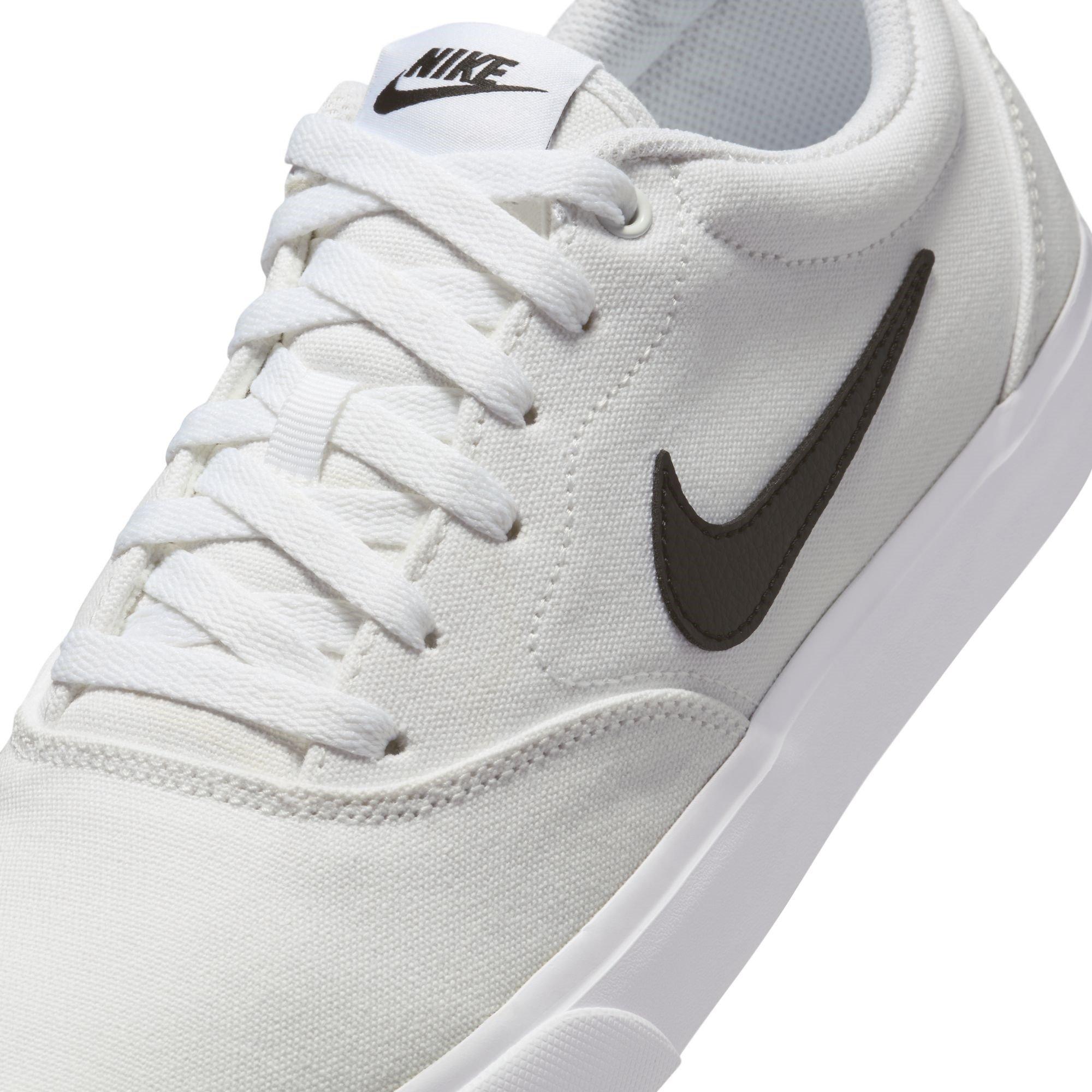 Wht/Blk/Gum - Nike - Charge Canvas Trainers Mens - 7