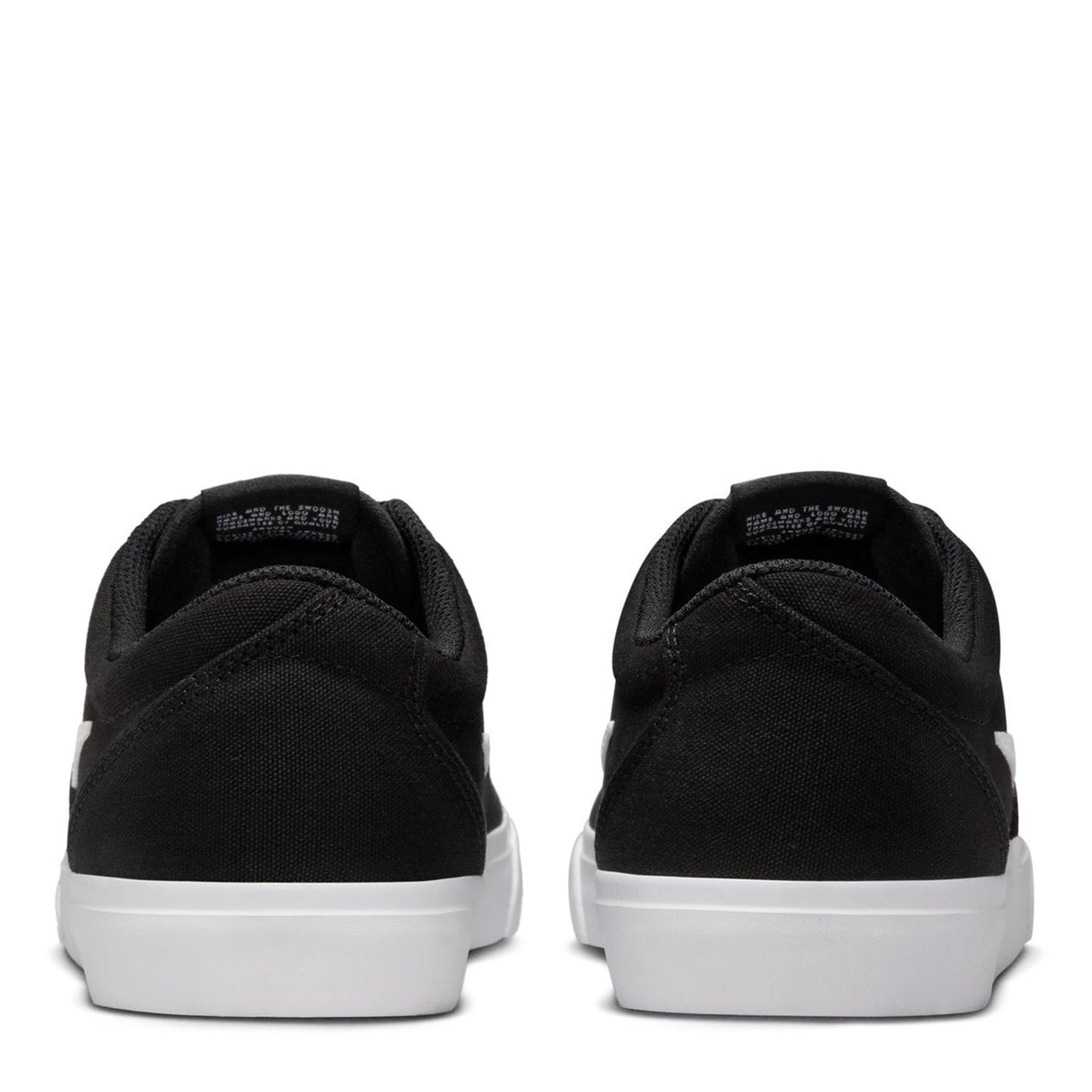 Blk/Wht/Gum - Nike - Charge Canvas Trainers Mens - 4