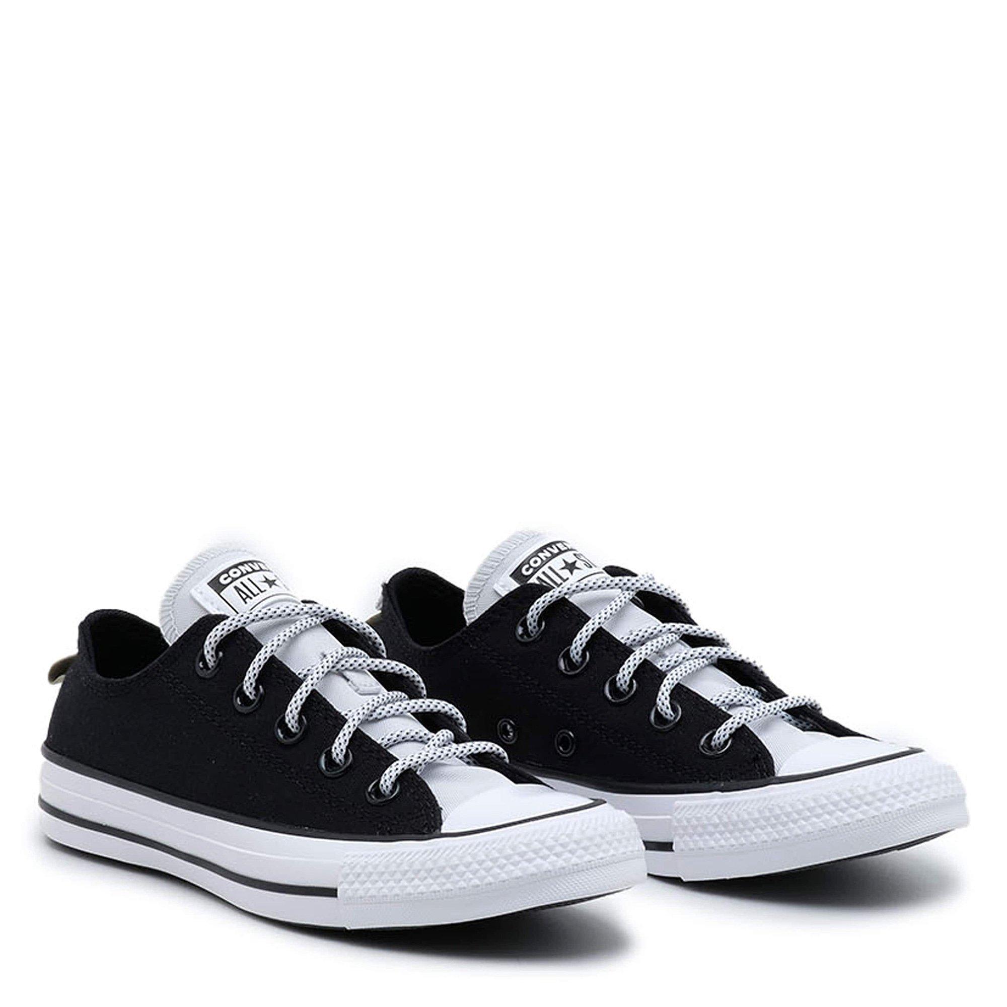 Black - Converse - Chuck Taylor All Stars Ox Trainers Mens - 3