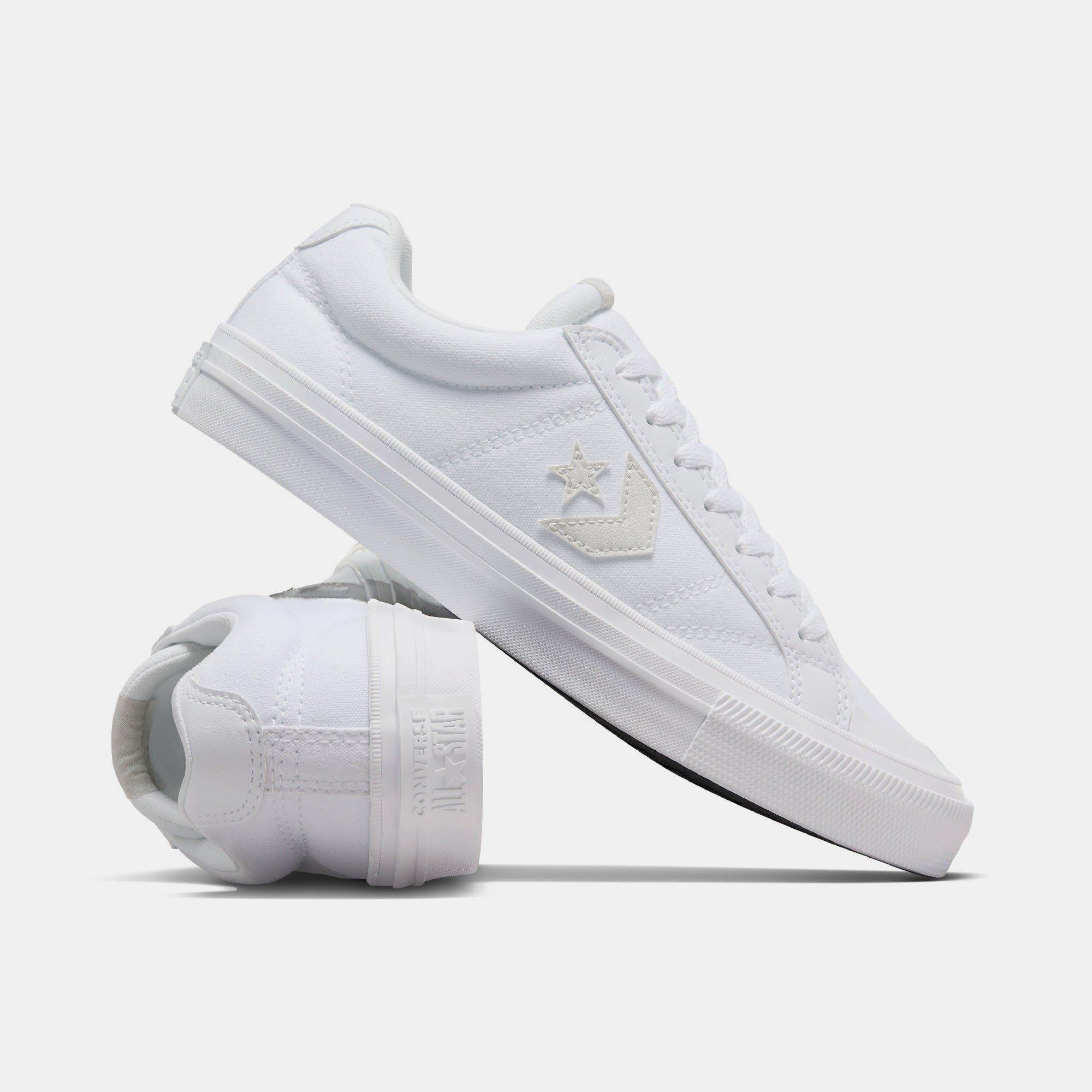 102-White/Whi - Converse - Unisex Adults Sport Casual Canvas Trainers - 4