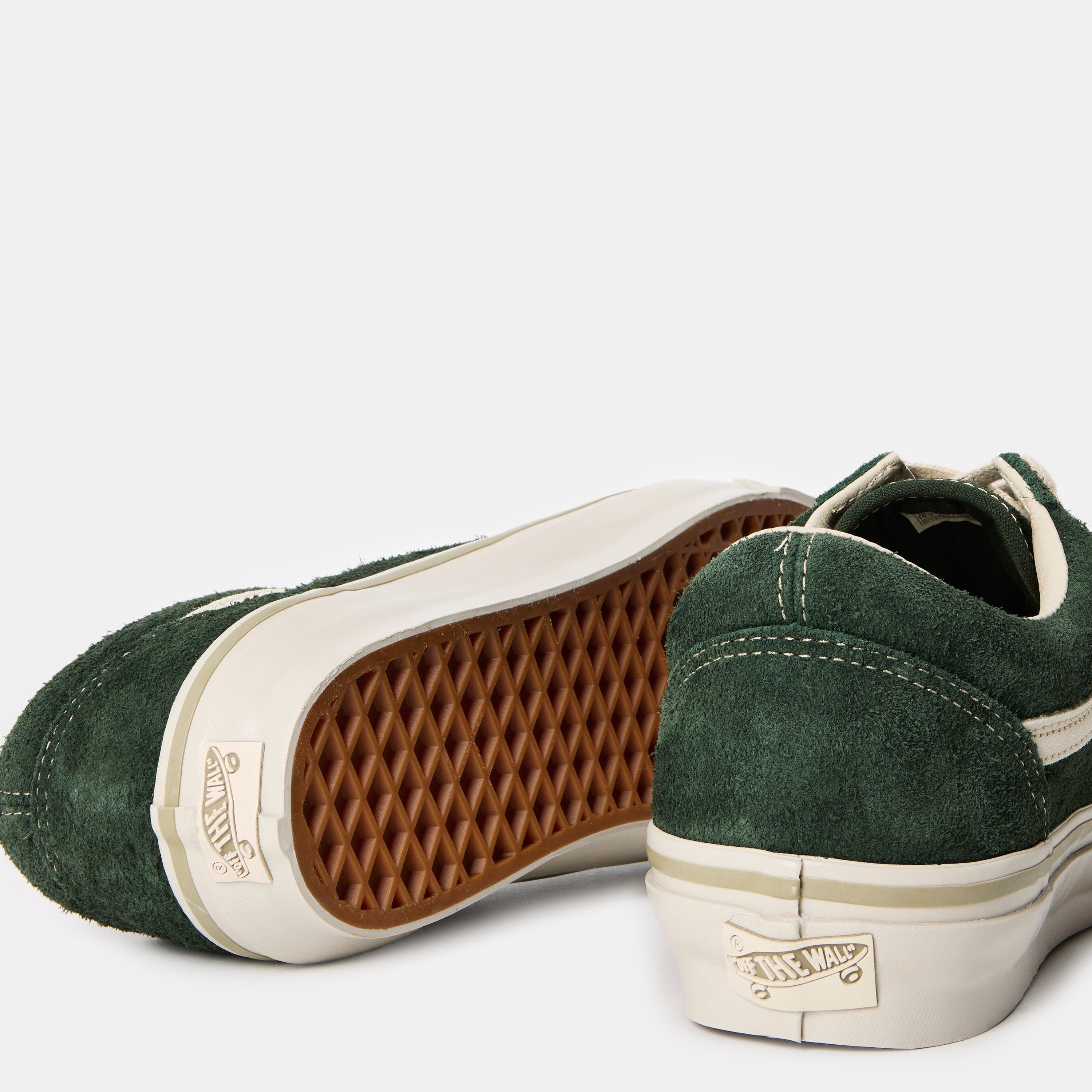 Suede Kelp - Vans - Men's Old Skool Low Canvas Trainers - 4