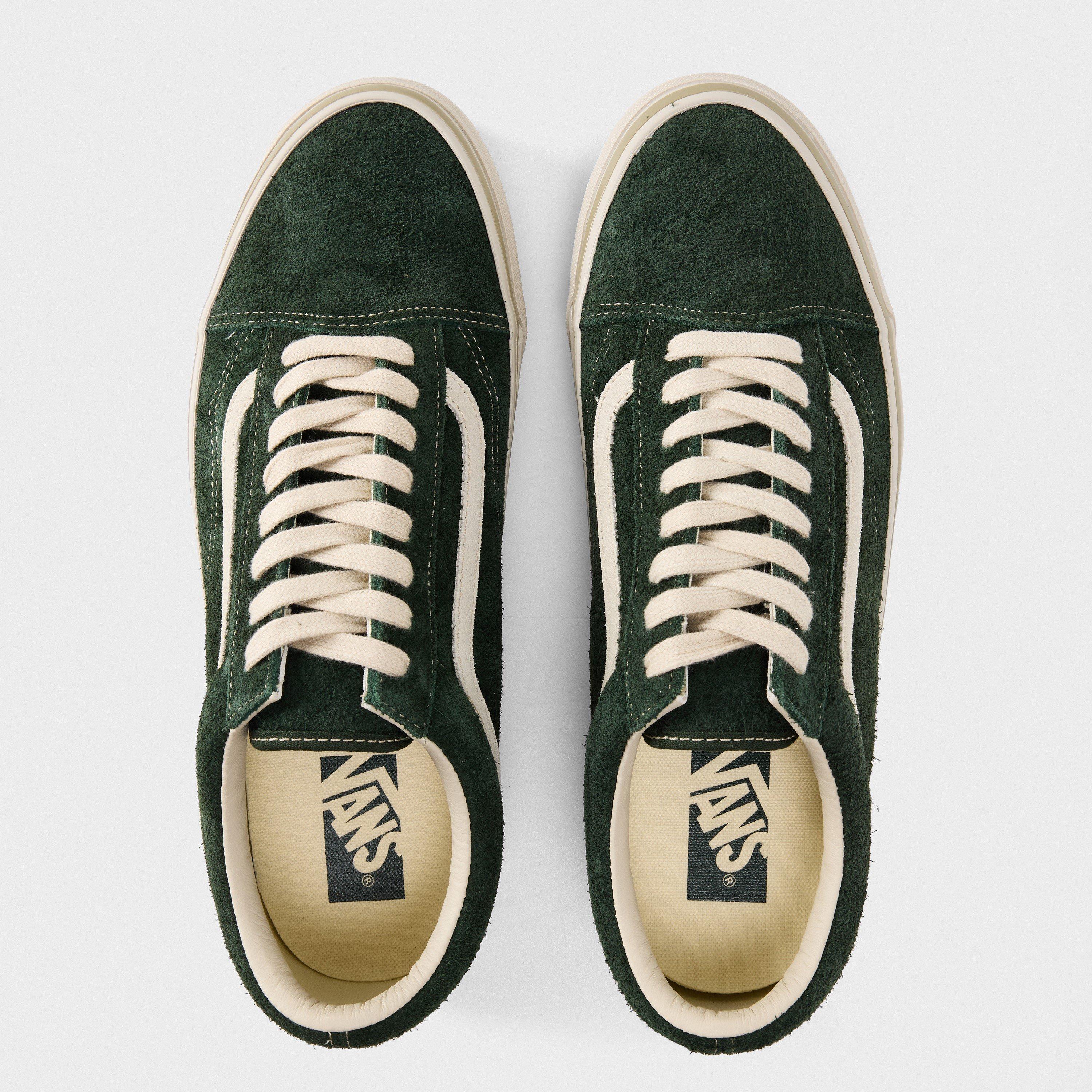 Suede Kelp - Vans - Men's Old Skool Low Canvas Trainers - 5