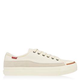 Levis Square Canvas Low Trainers Mens