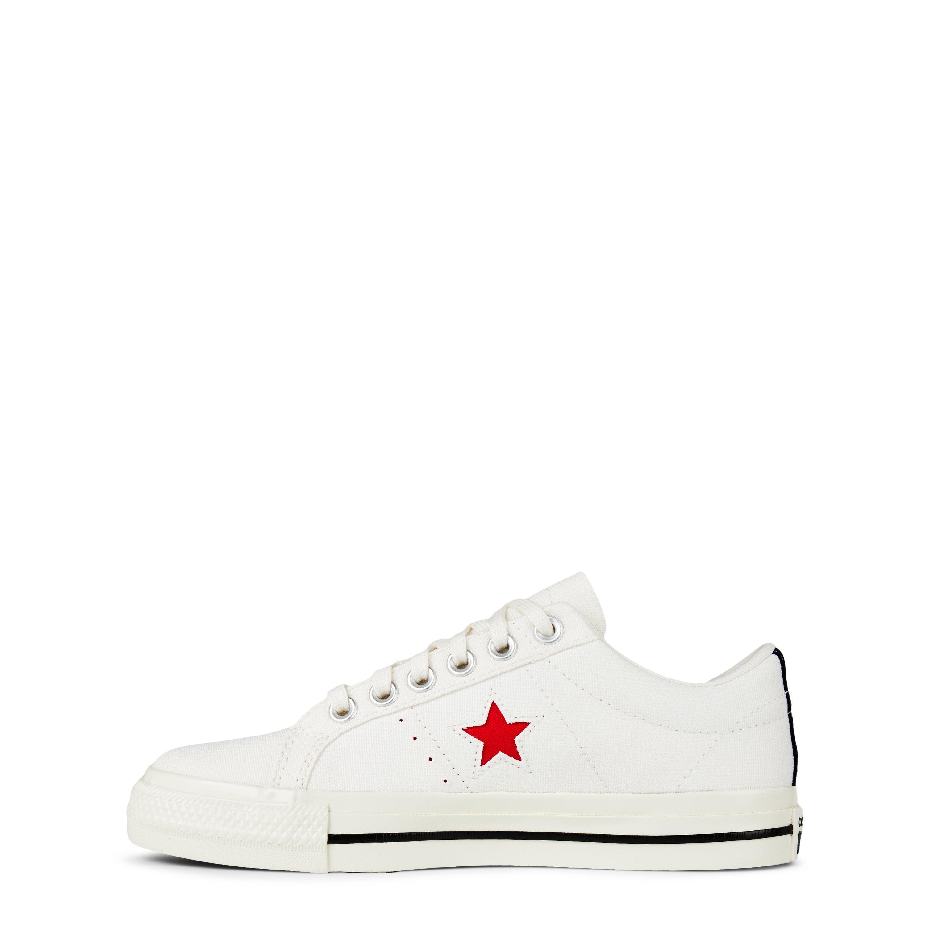 White - Comme des Garcons PLAY - X Converse One Star Trainers - 2