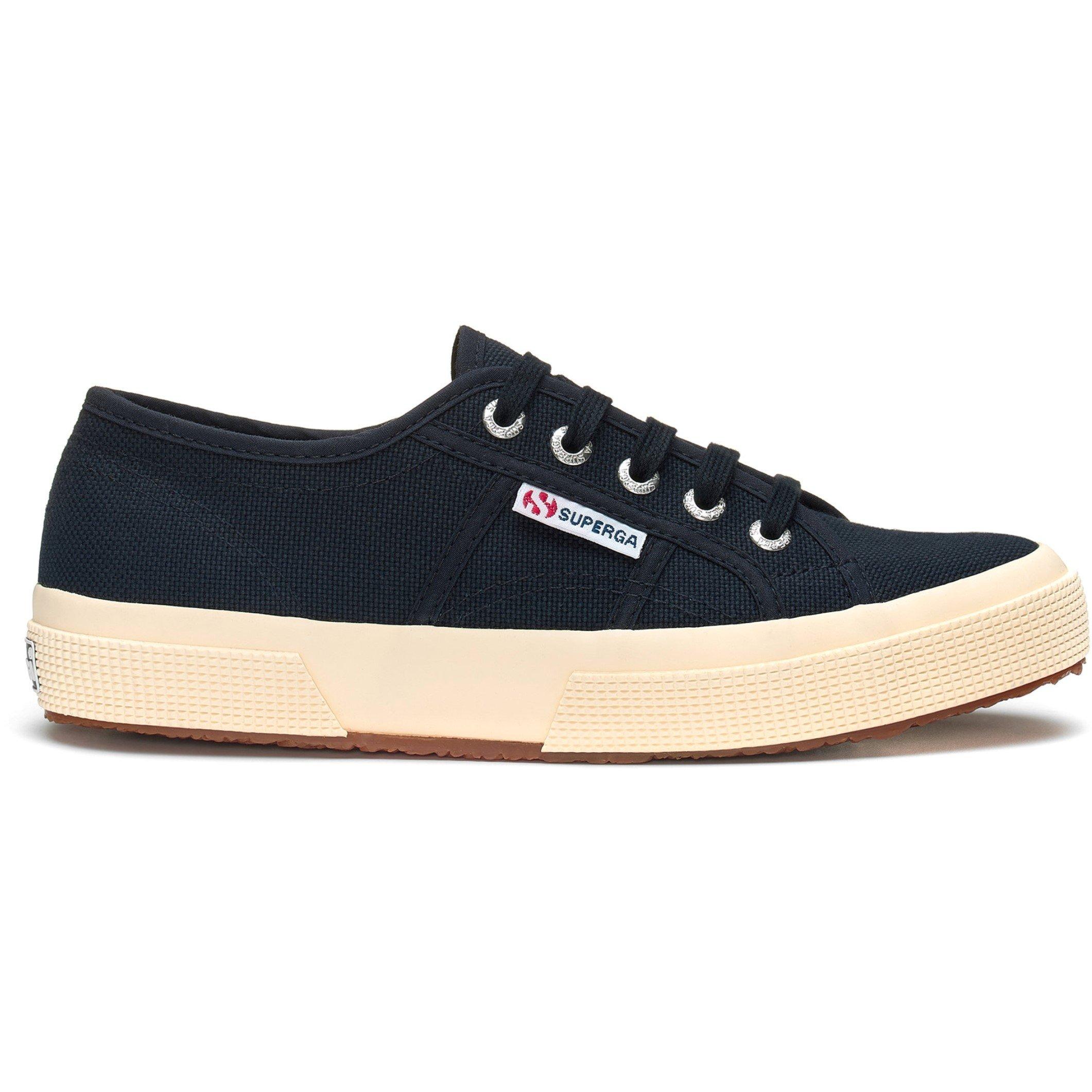 Superga  Navy Adults Low Profile Canvas Trainers - 11 (46)