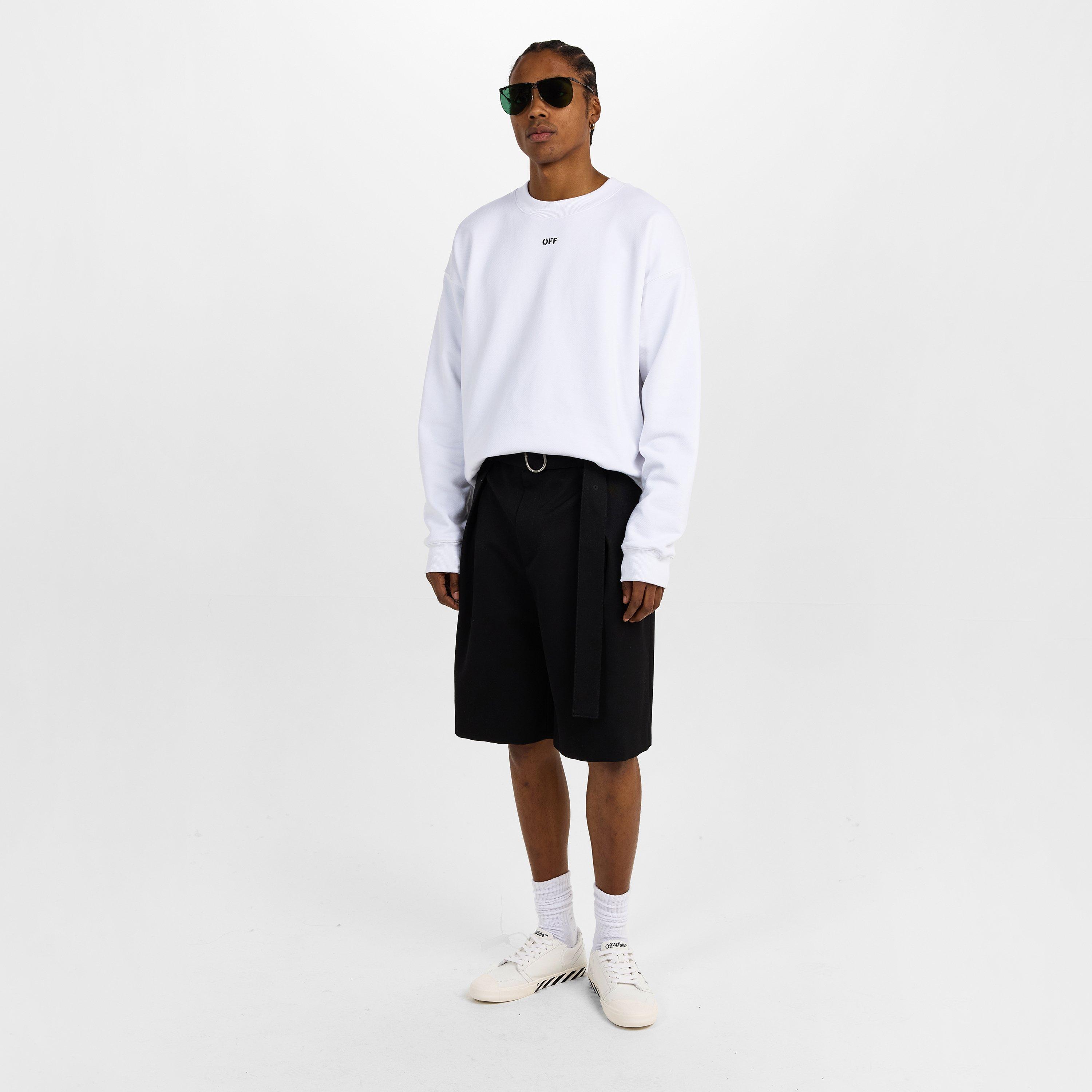 White - Off White - Men's Vulc Undercut Canvas Trainers - 6