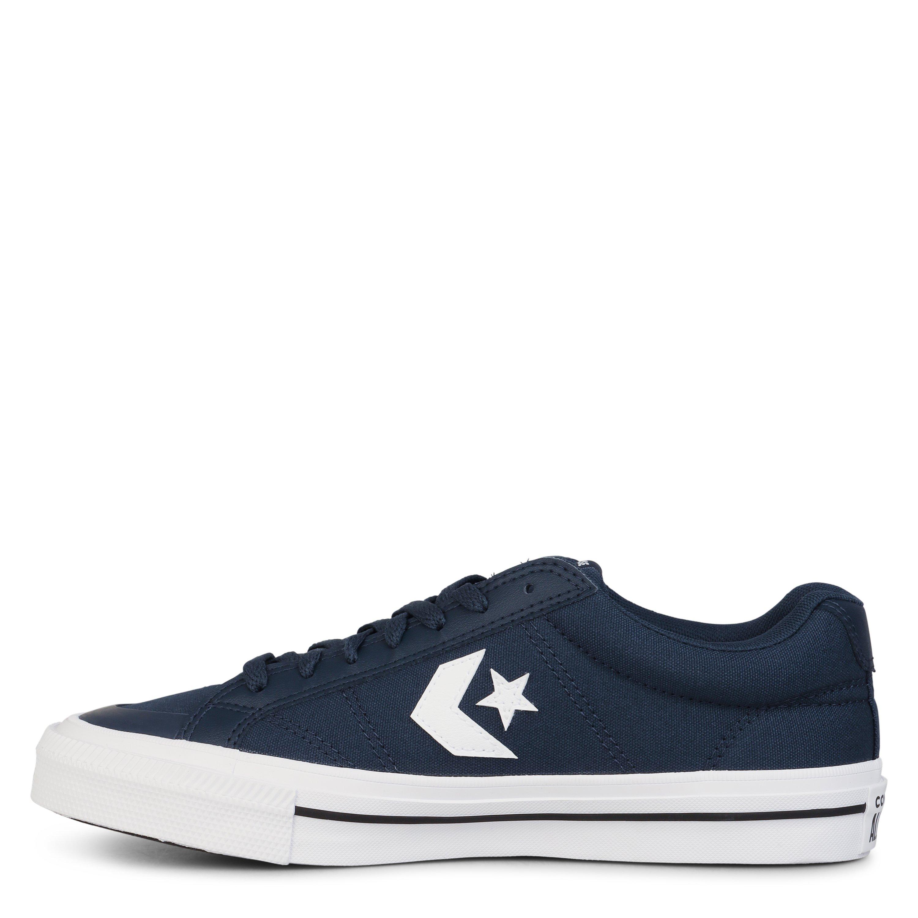 400-Navy/Whit - Converse - Unisex Adults Sport Casual Canvas Trainers - 2