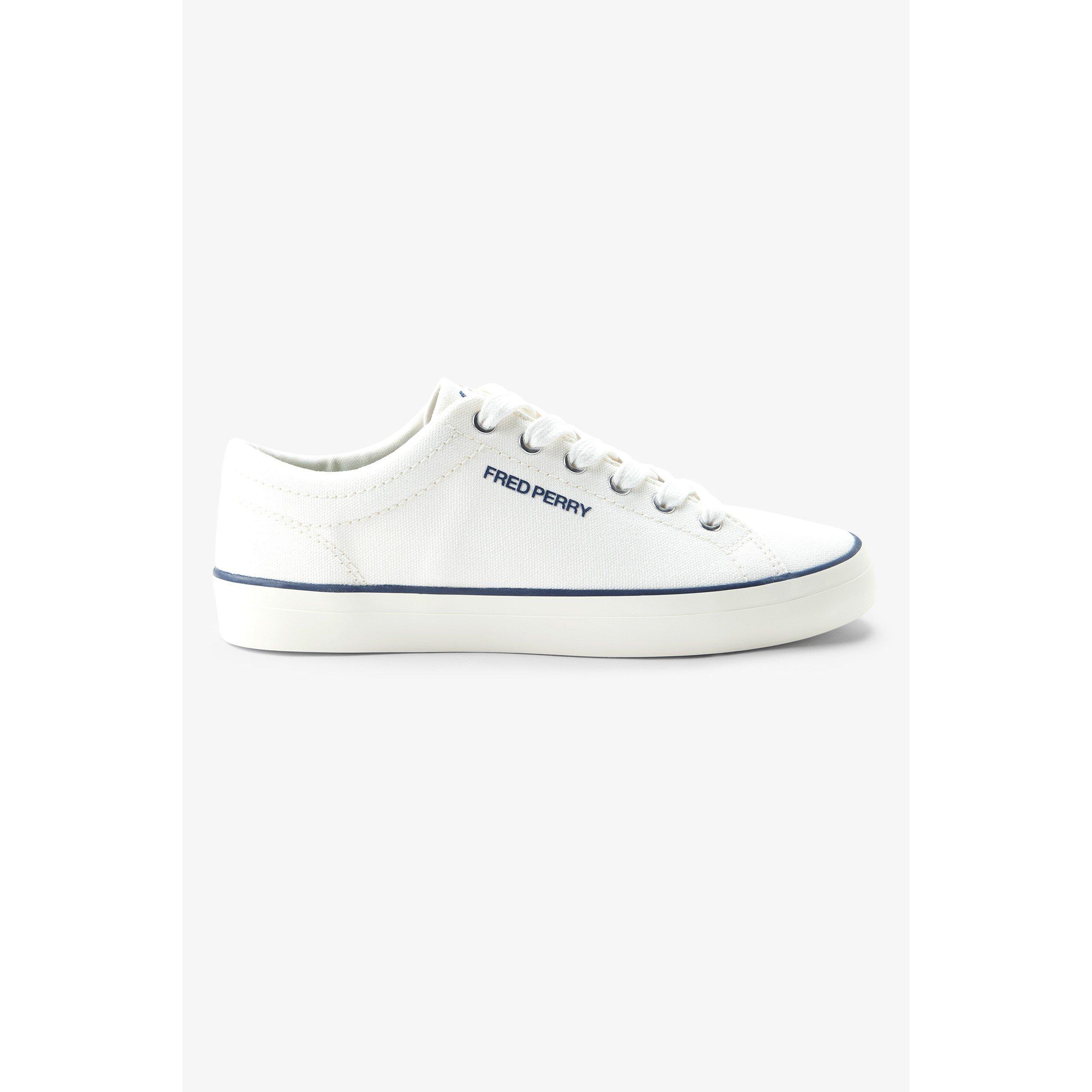 Snow White 129 - Fred Perry - Men's Baseline Canvas Trainers - 2