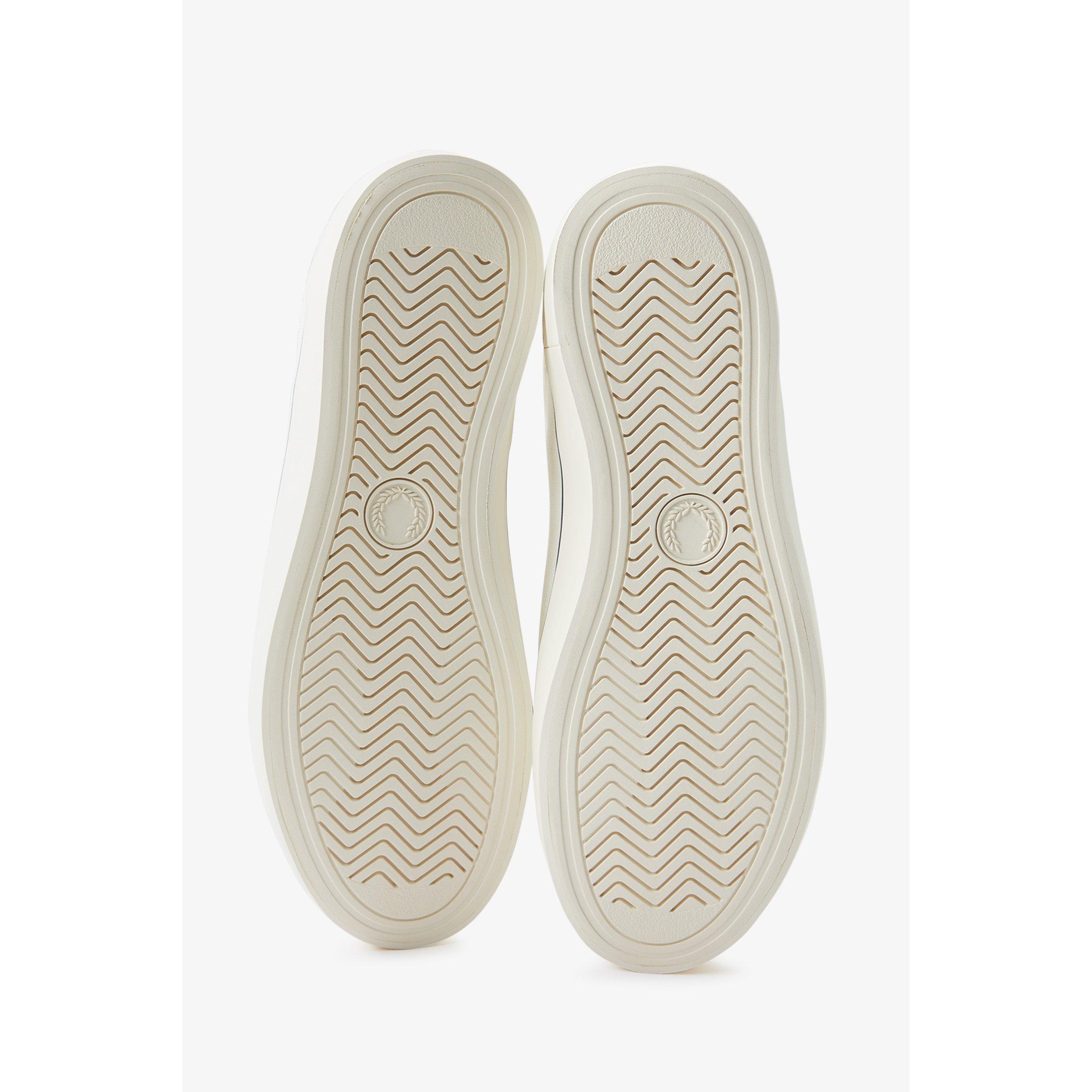 Snow White 129 - Fred Perry - Men's Baseline Canvas Trainers - 6