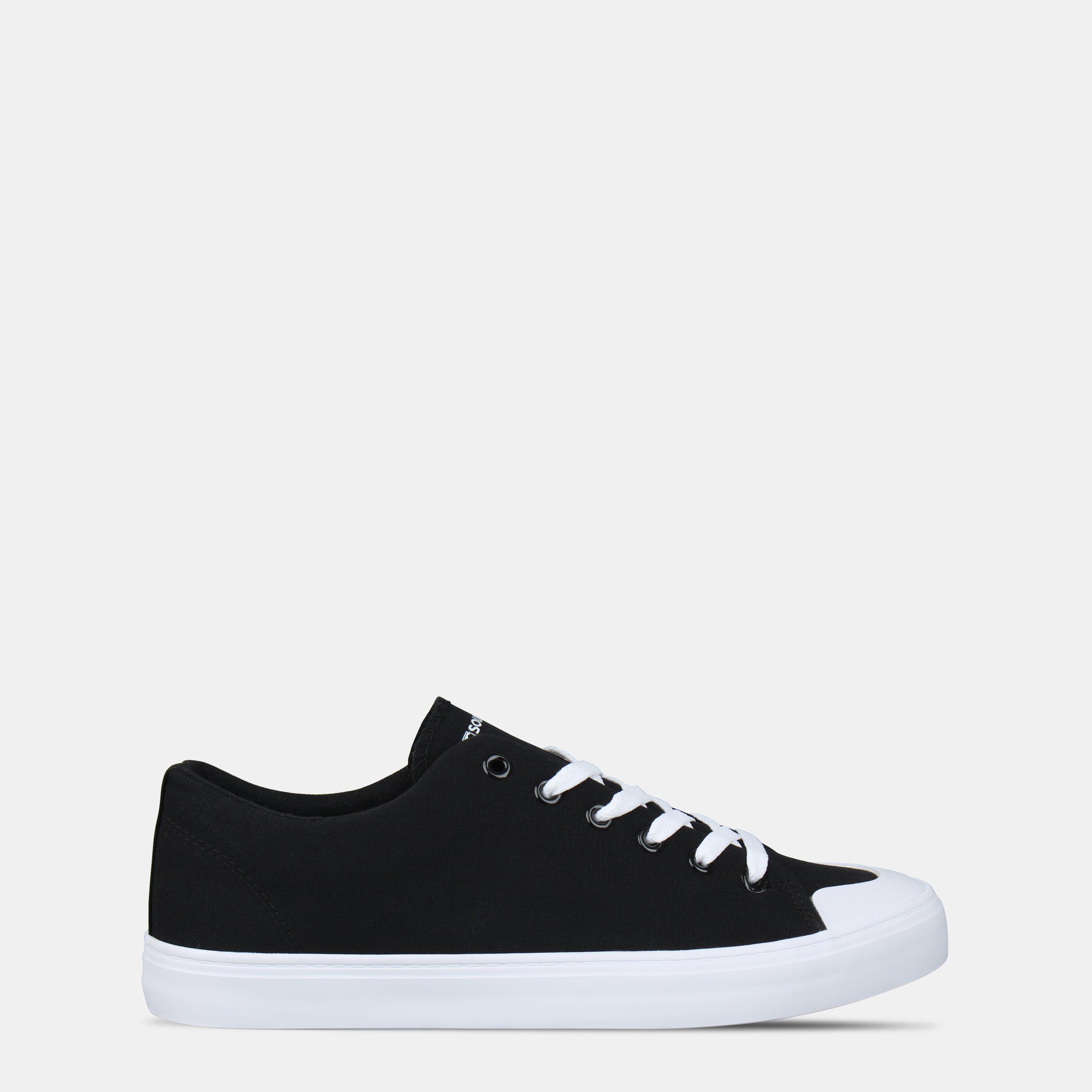 Black/White - SoulCal - SoulCal Canvas Pump Mens - 1