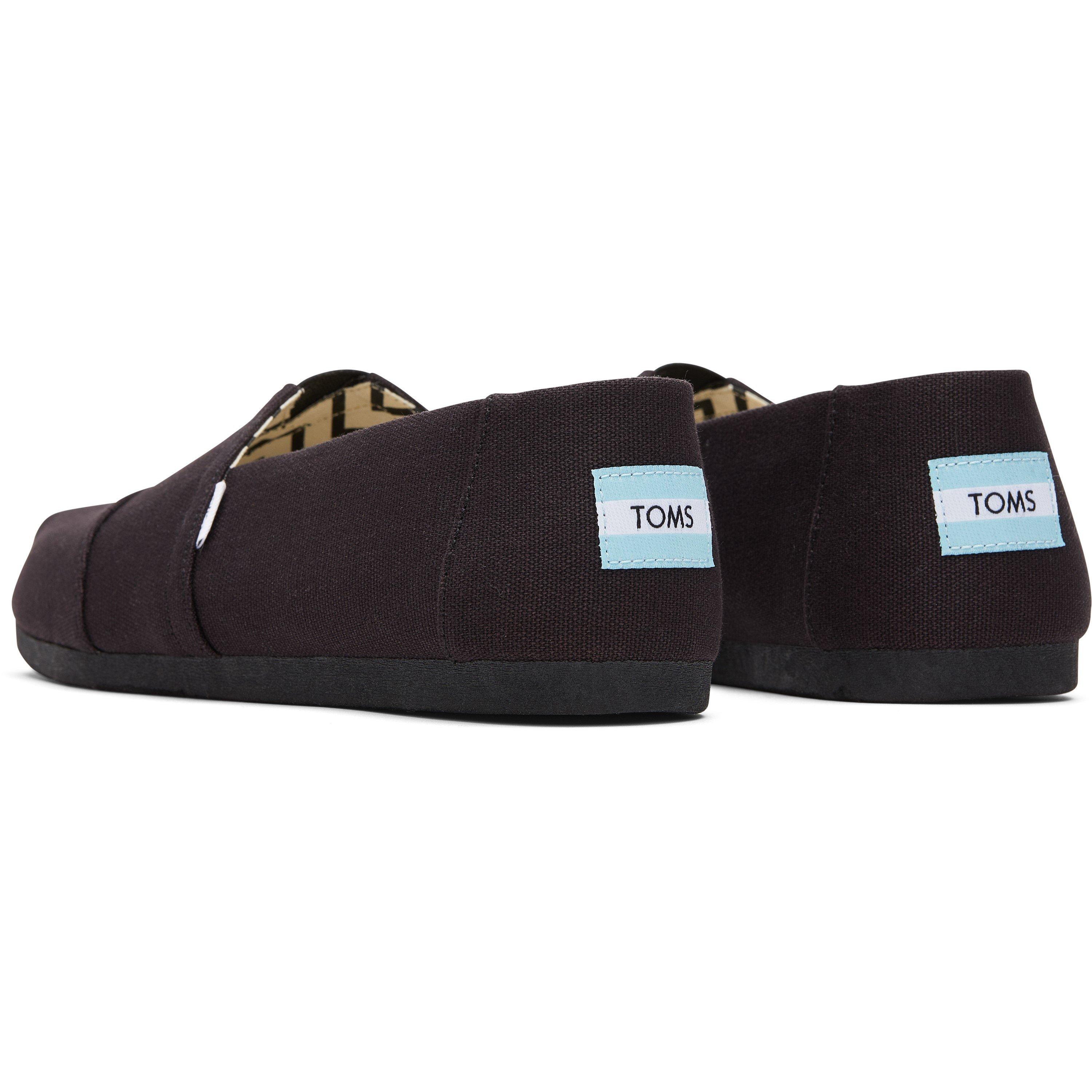 Nero/Blk - Toms - Alpargata Canvas Shoes - 3