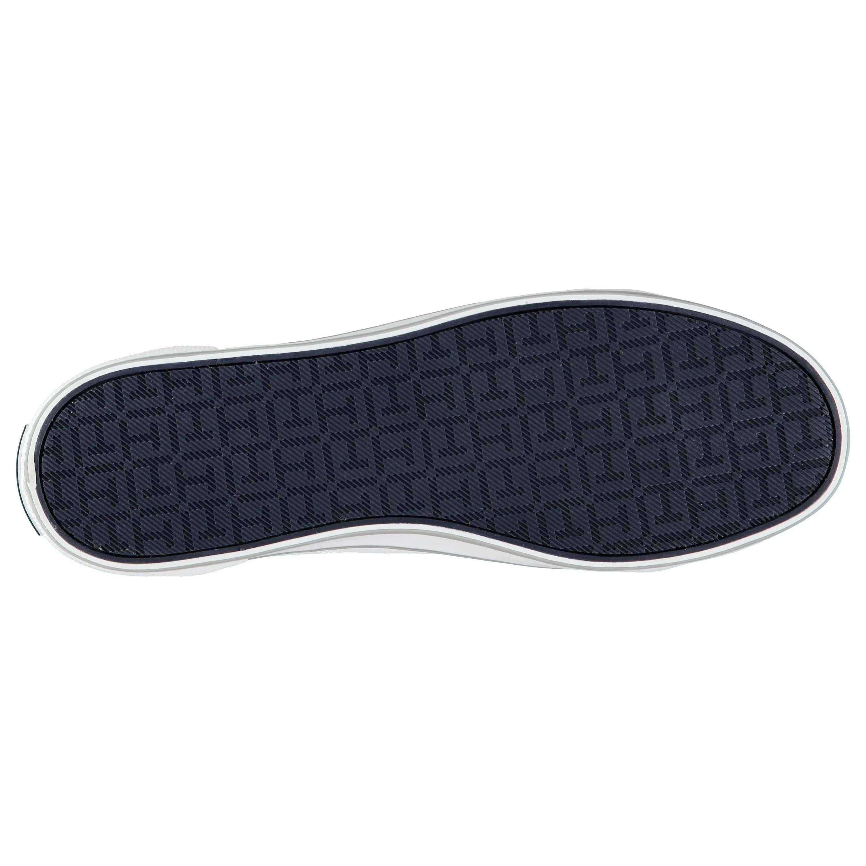 White - Tommy Hilfiger - Harlow 1D Canvas Trainers - 2