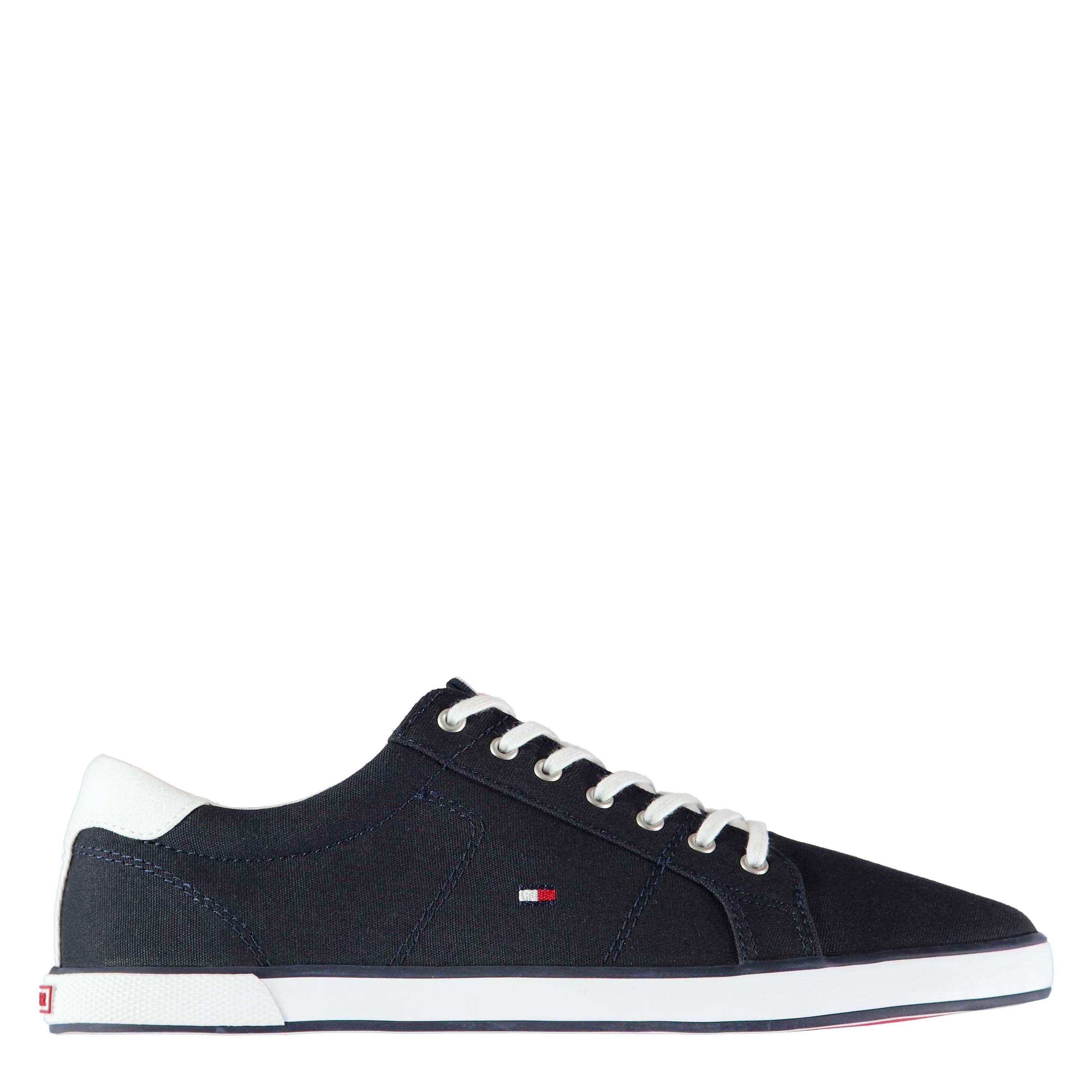 Midnight - Tommy Hilfiger - Harlow 1D Canvas Trainers - 1