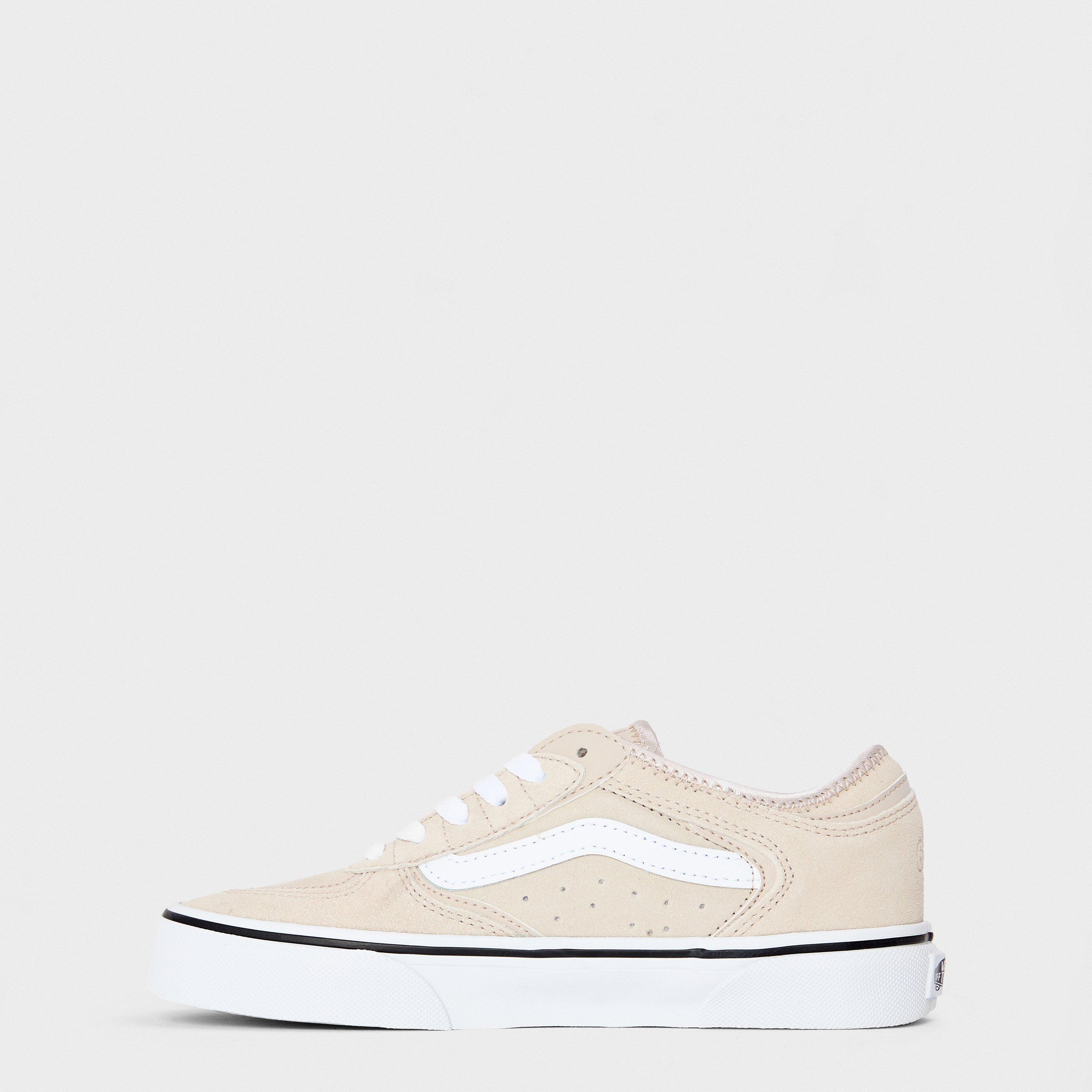 Gray/White - Vans - Adults Rowley Classic Moss Gray/True White Canvas Low Trainers - 2