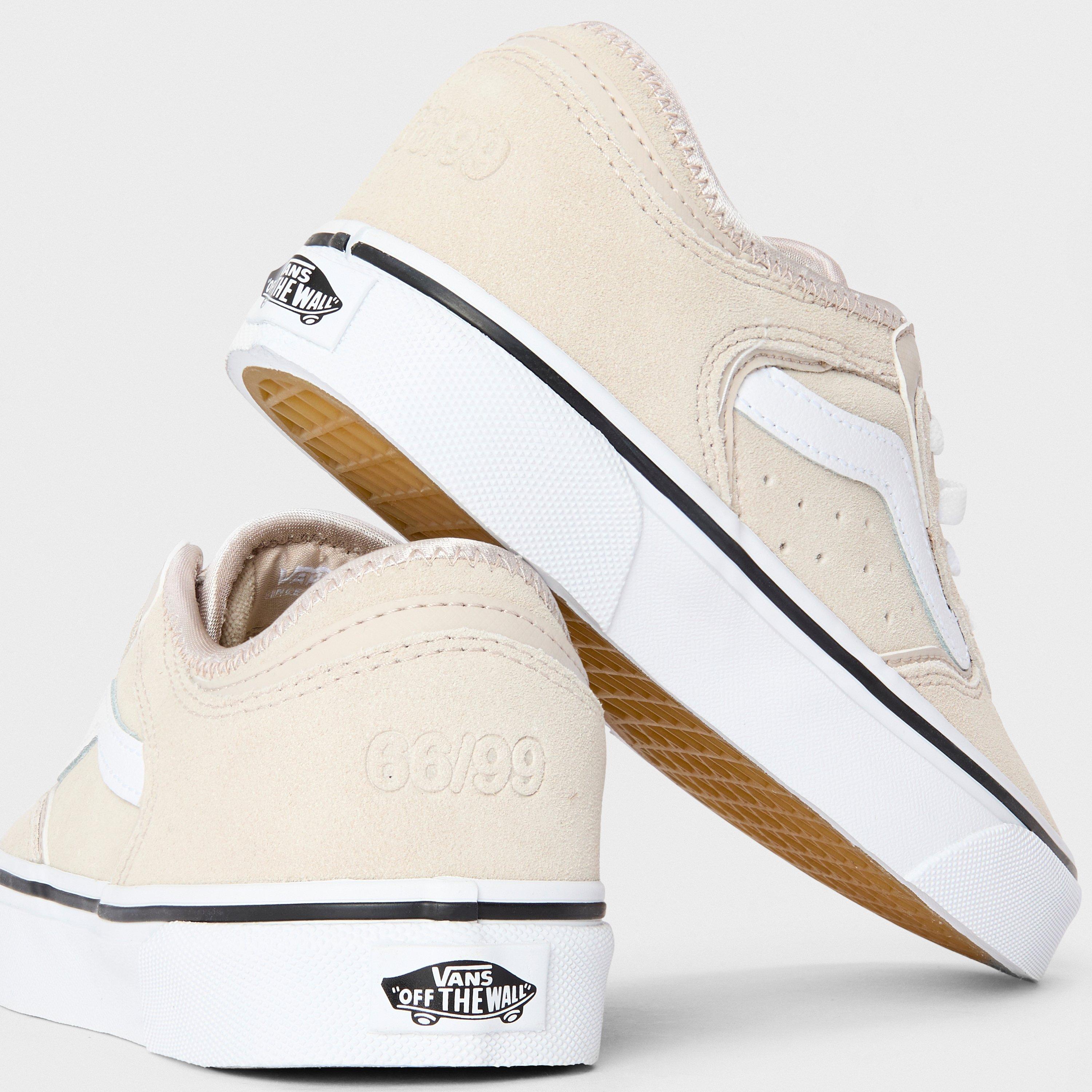 Gray/White - Vans - Adults Rowley Classic Moss Gray/True White Canvas Low Trainers - 3