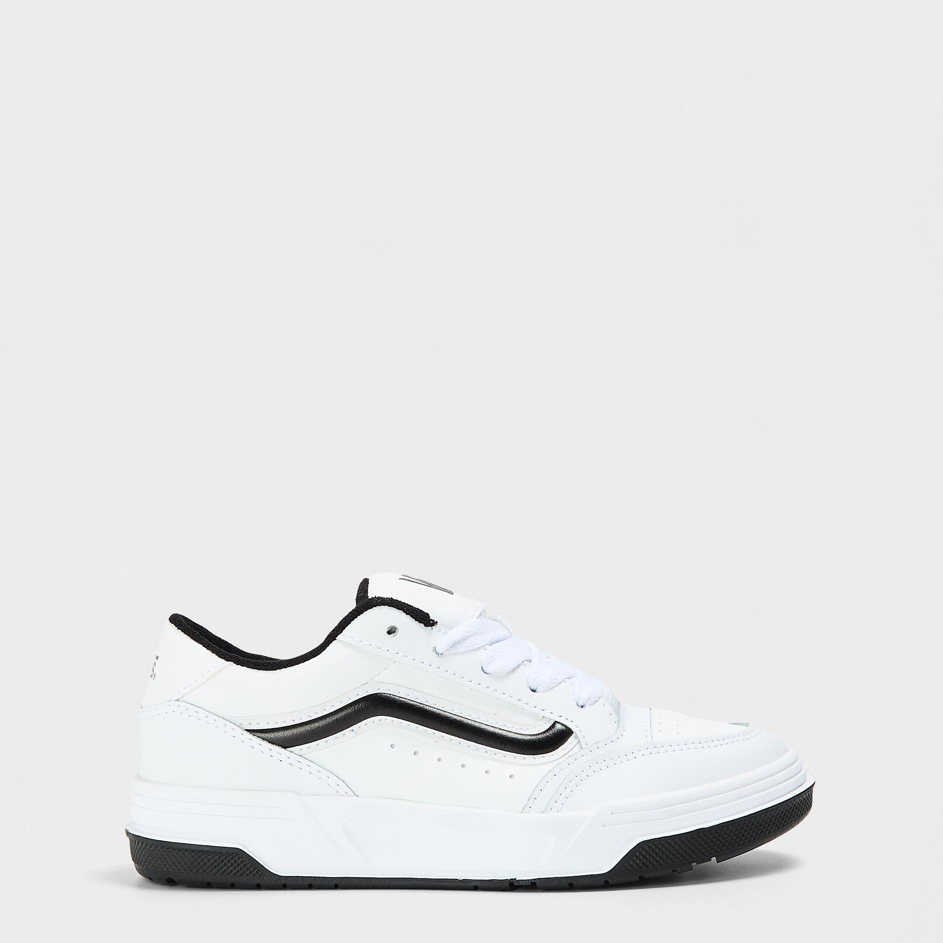 Vans  Adults Hylane Loden Green Canvas Trainers - White/Black - 4.5