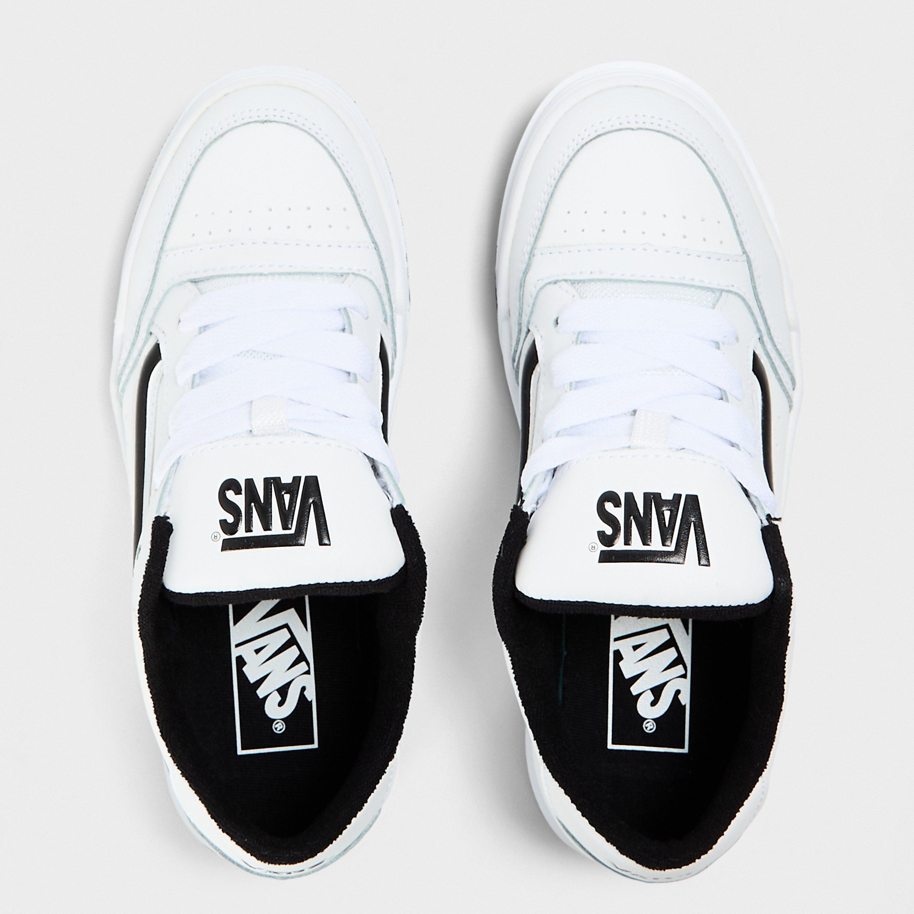 White/Black - Vans - Unisex Adults Hylane Loden Green Canvas Trainers - 4