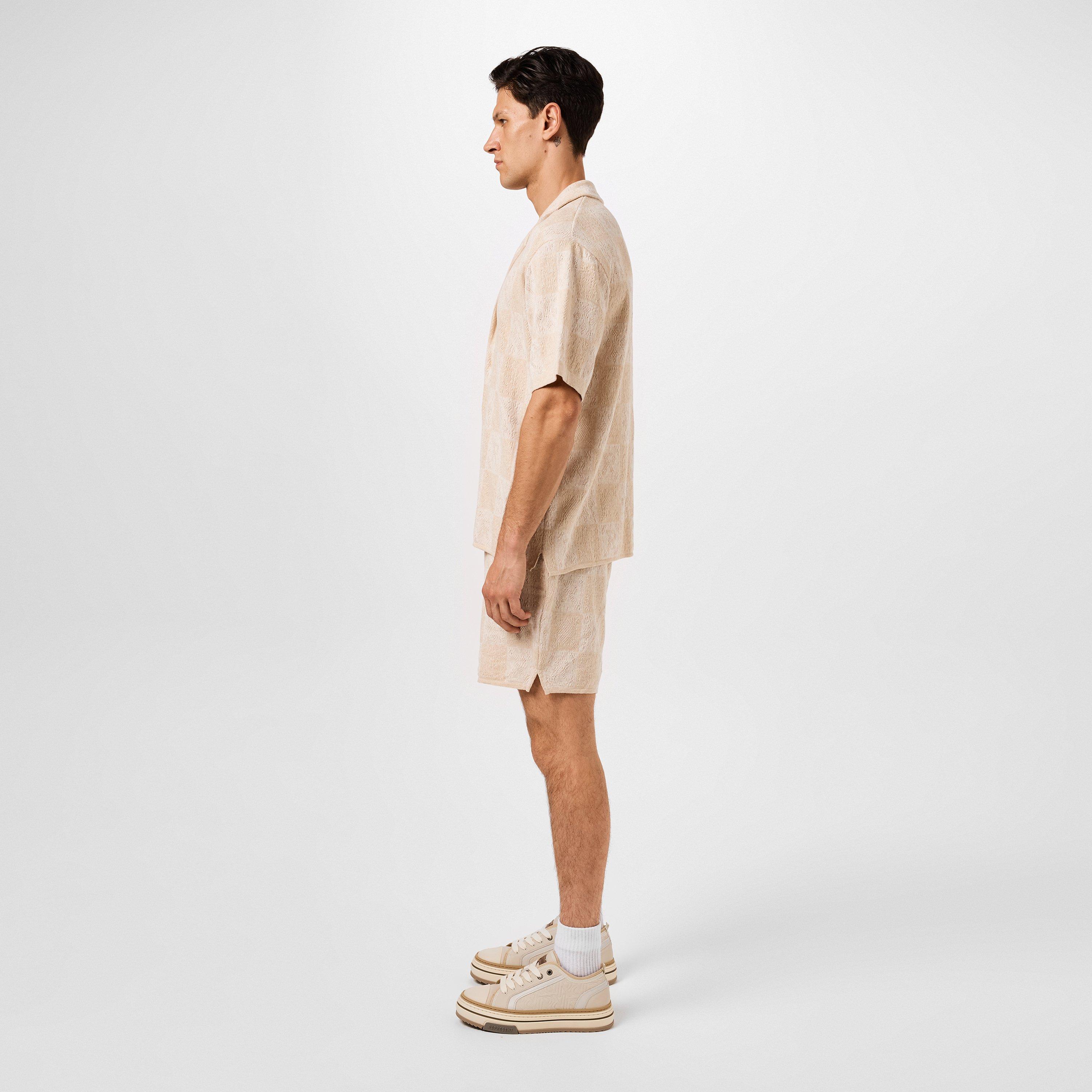 Vintage White - Represent - Men's X Low Trainers, Layered Design, Chunky Laces - 6