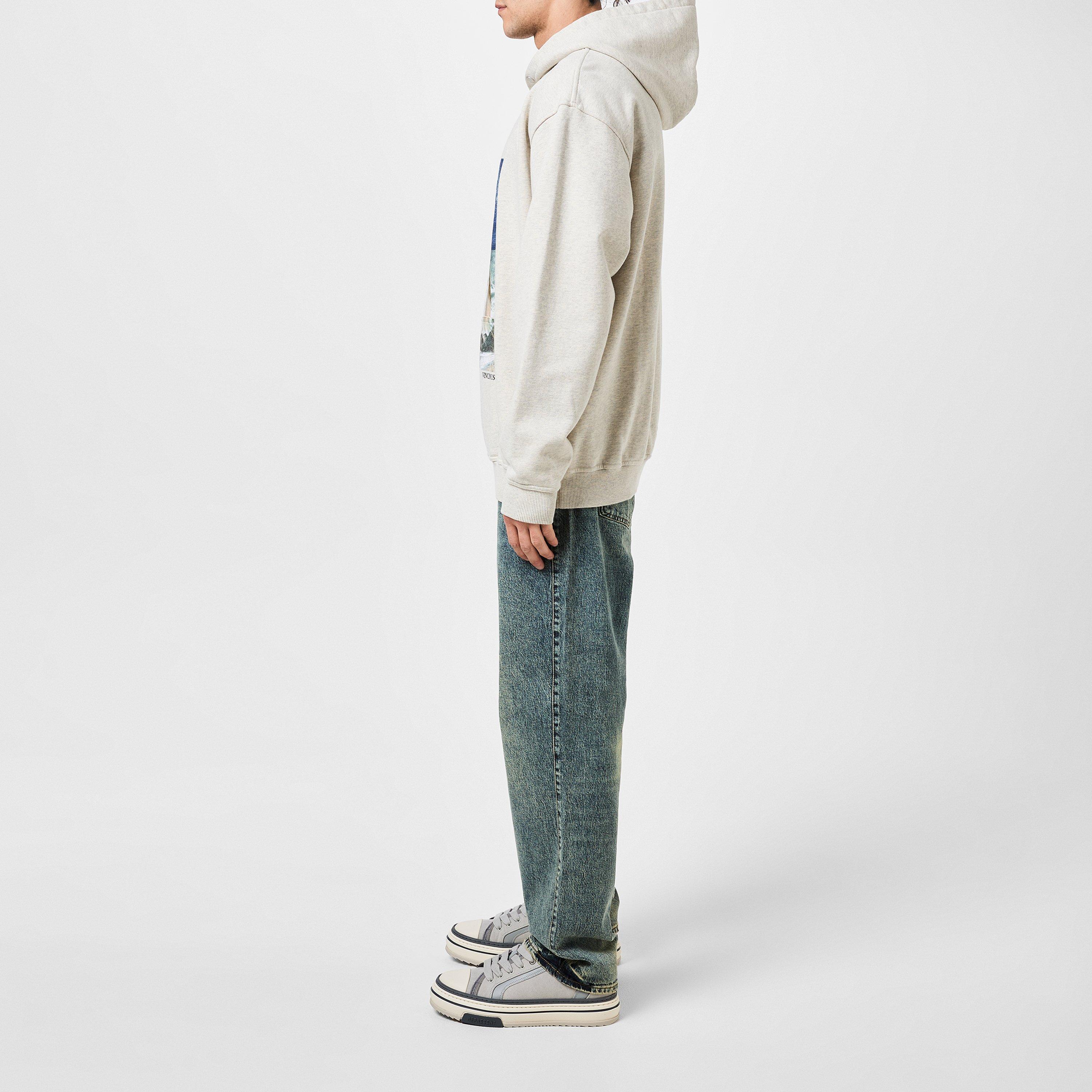 Warm Grey - Represent - Men's X Low Trainers, Layered Design, Chunky Laces - 6