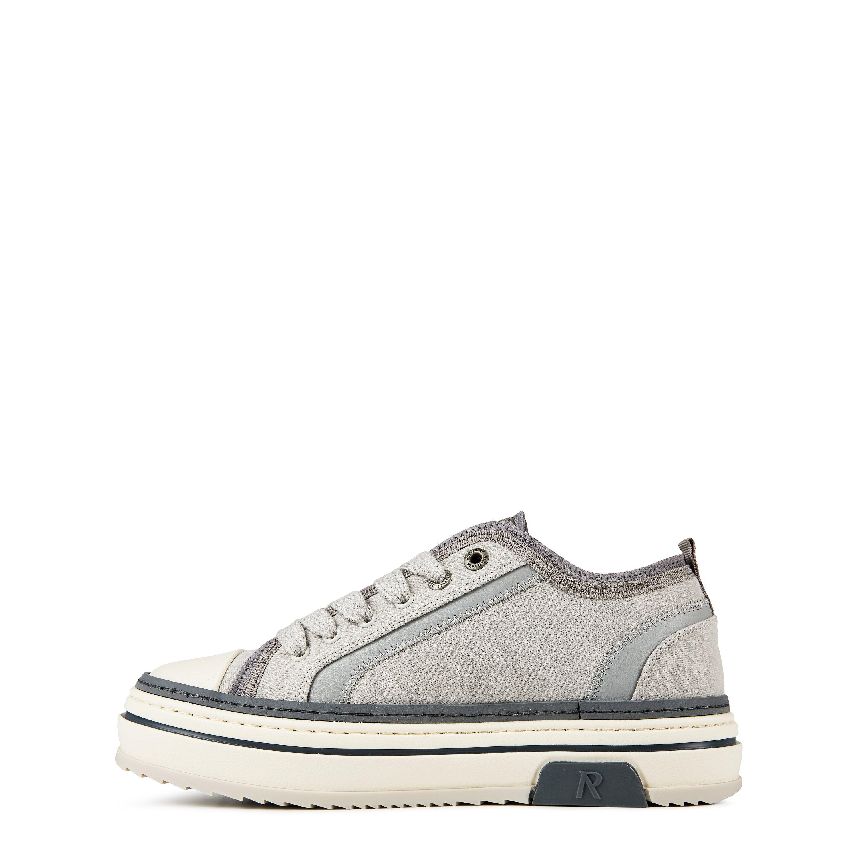 Warm Grey - Represent - Men's X Low Trainers, Layered Design, Chunky Laces - 3