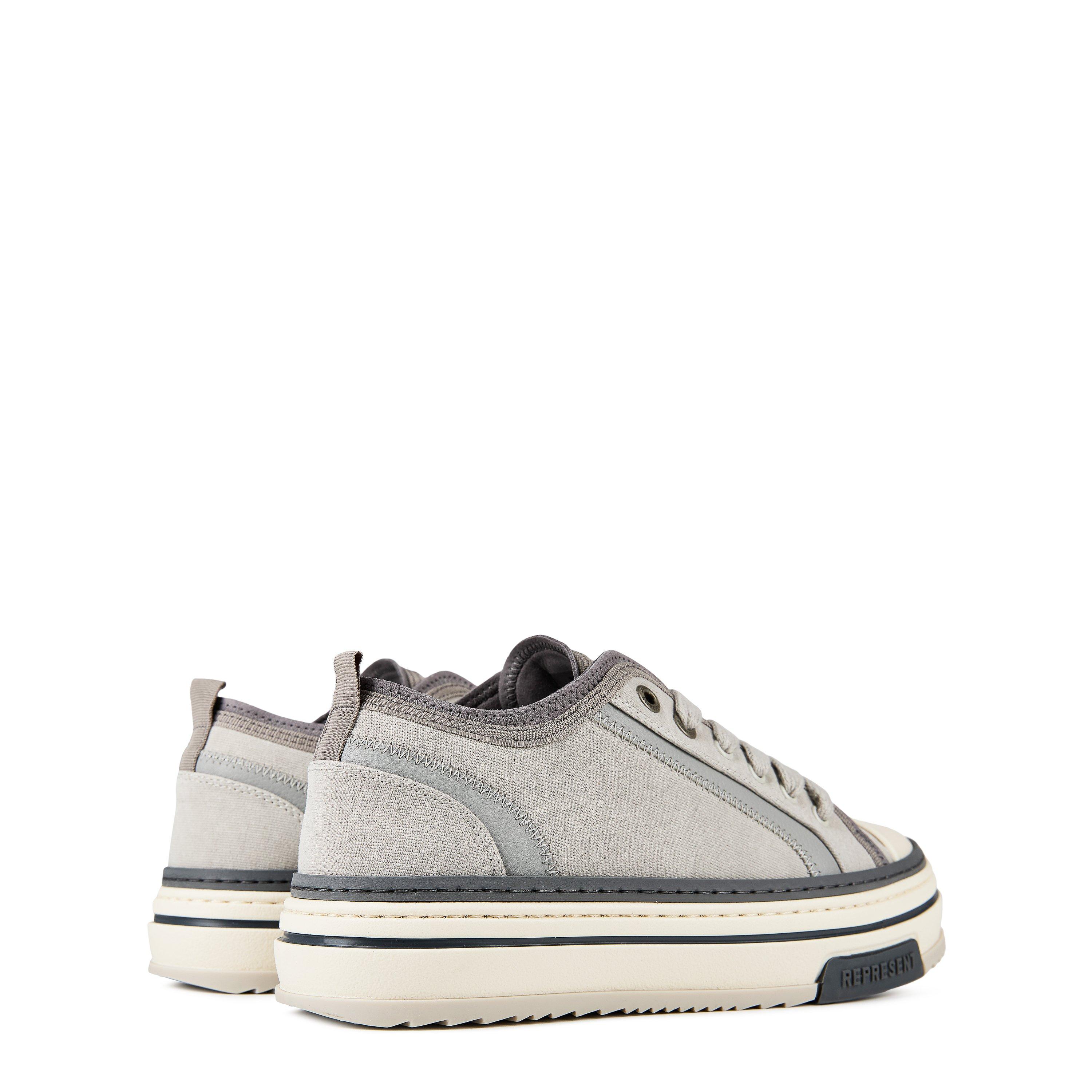Warm Grey - Represent - Men's X Low Trainers, Layered Design, Chunky Laces - 5