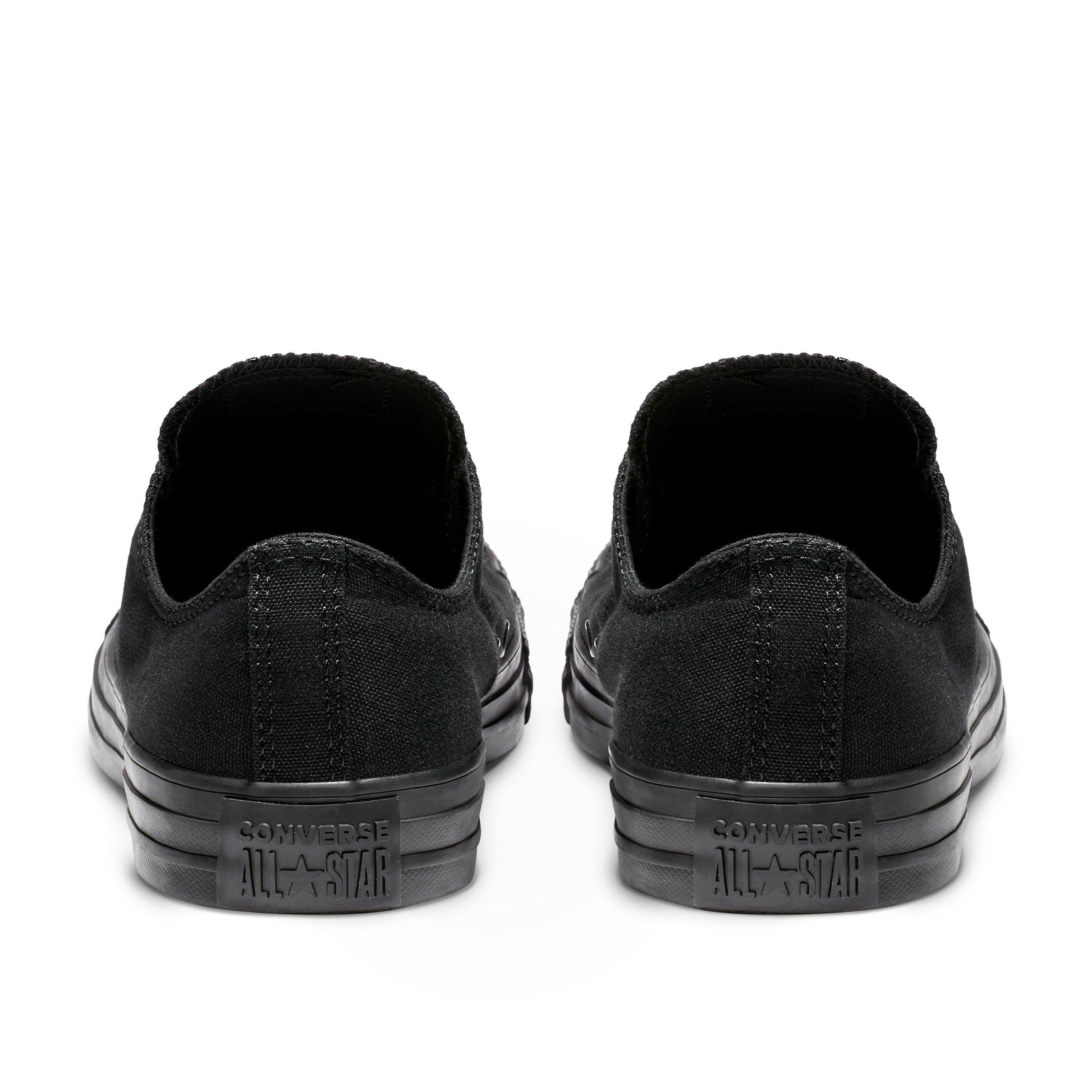 Black 001 - Converse - Chuck Taylor All Star Mono Canvas Trainers - 6