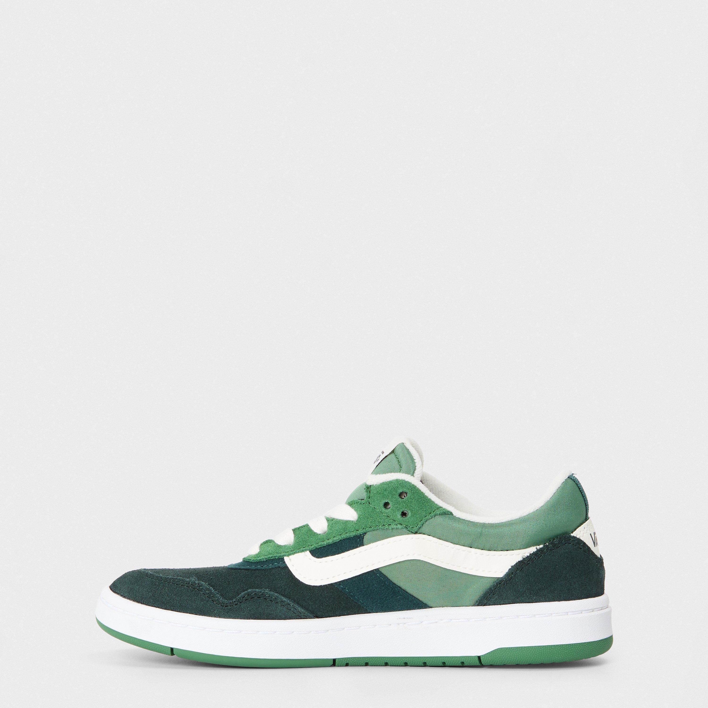 Green - Vans - Adults Cruze.0 Gradient Green Canvas Trainers - 2