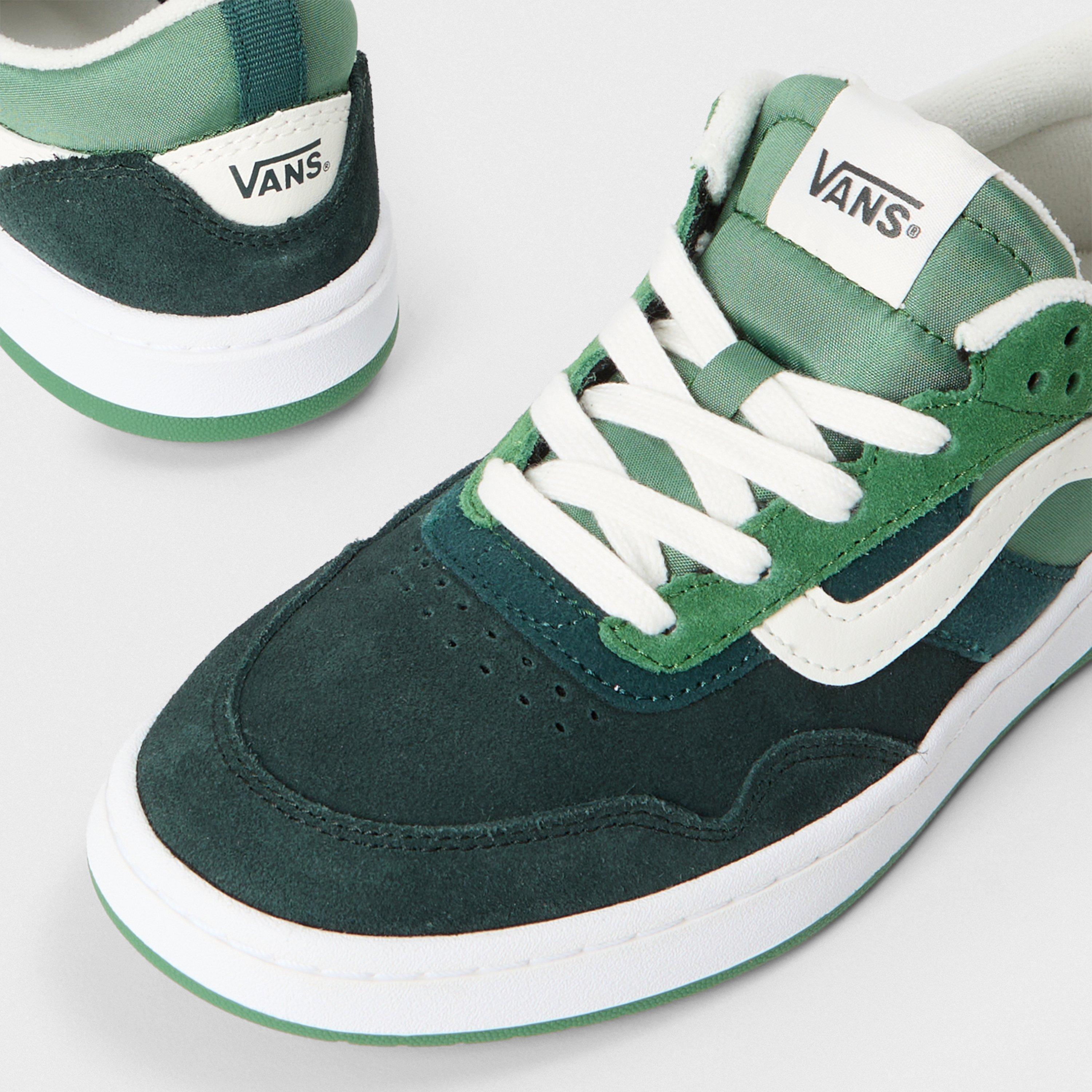 Green - Vans - Adults Cruze.0 Gradient Green Canvas Trainers - 3