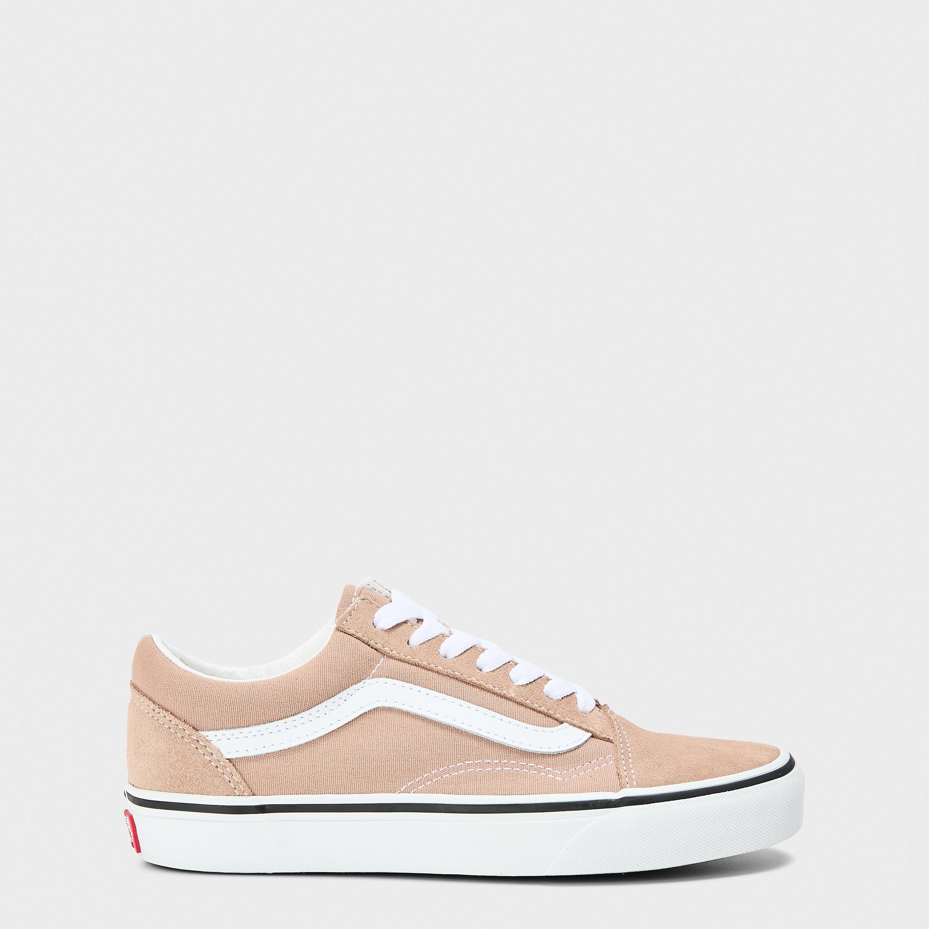 Vans  Adults Old Skool Color Theory Marmalade Canvas Low Trainers - Warm Taupe - 3