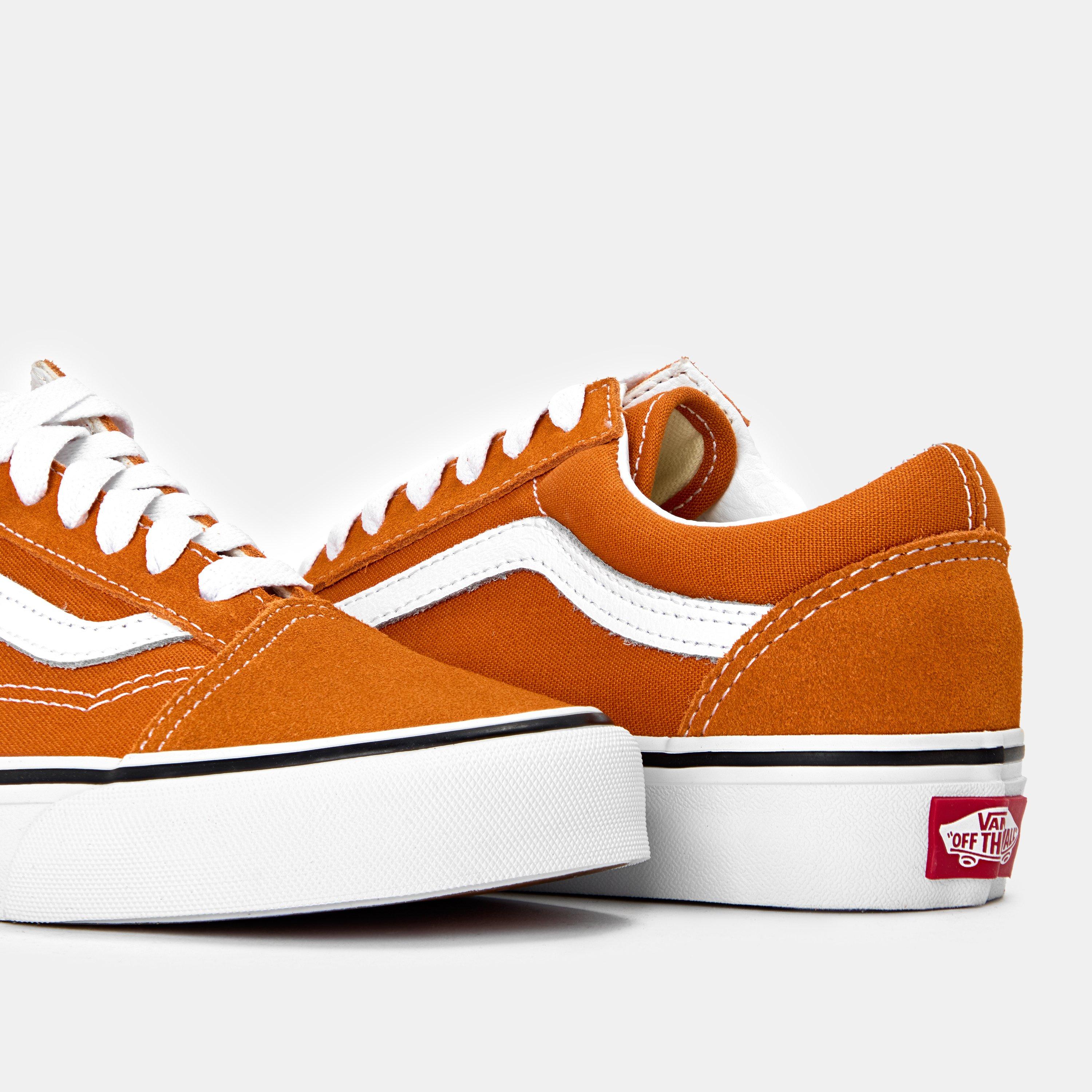 Marmalade - Vans - Adults Old Skool Color Theory Marmalade Canvas Low Trainers - 3