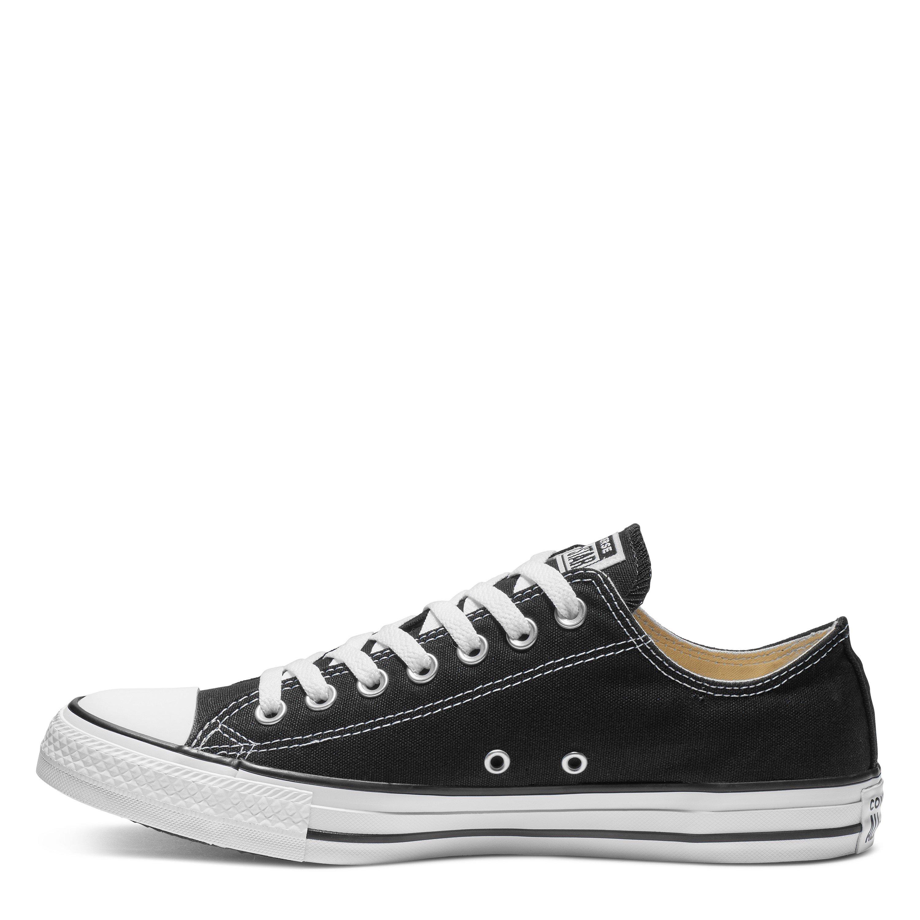 Black 001 - Converse - Chuck Ox Canvas Trainers - 4