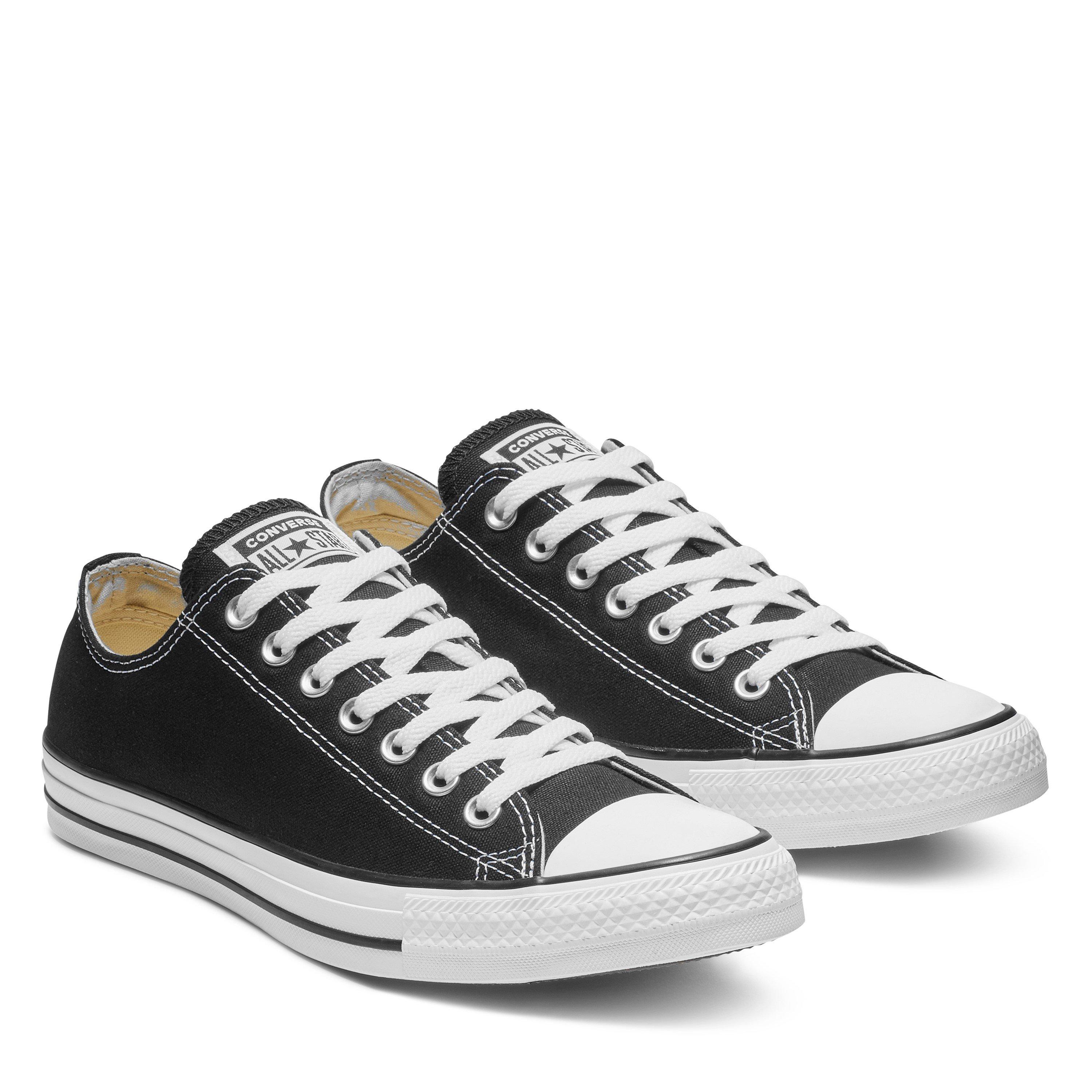 Black 001 - Converse - Chuck Ox Canvas Trainers - 5