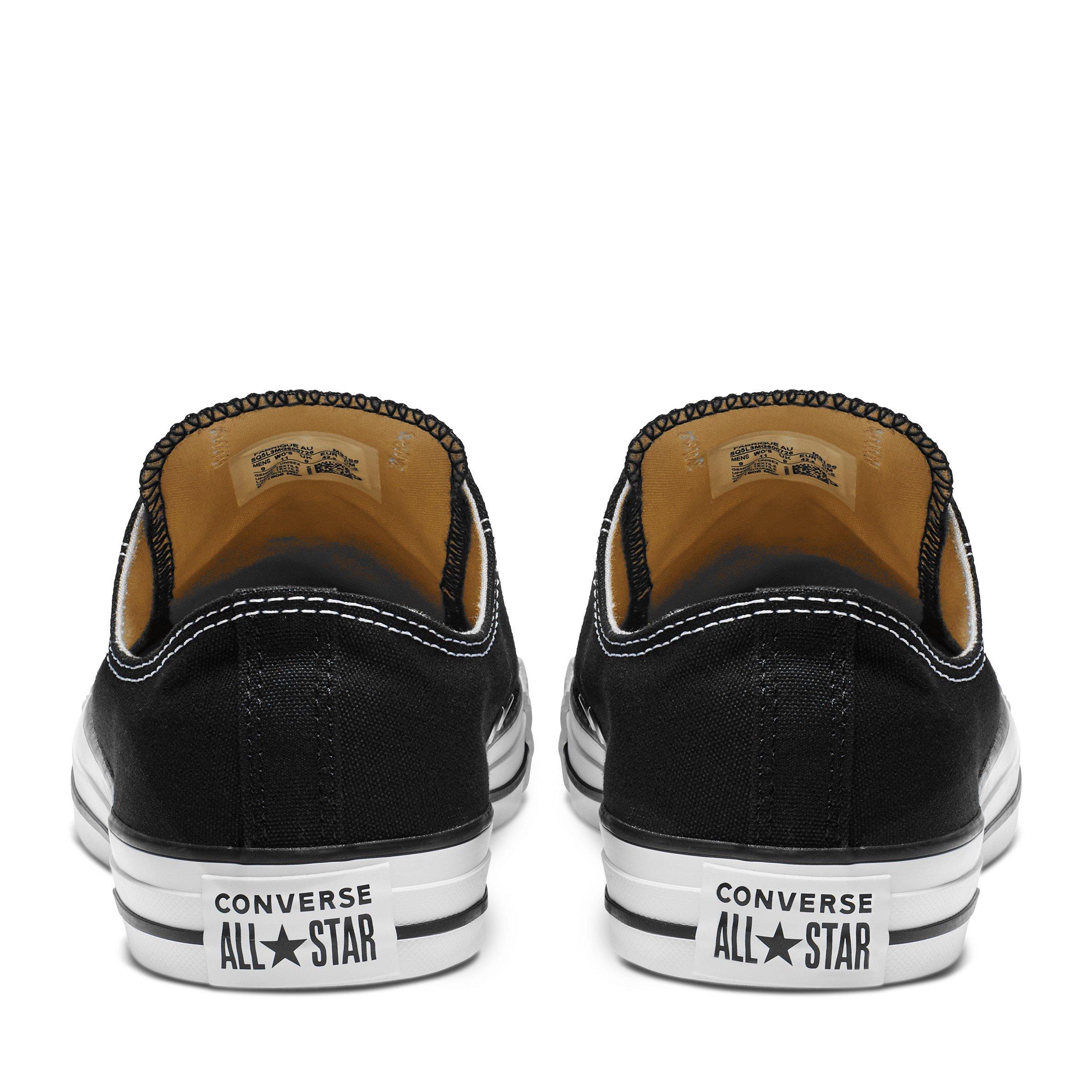 Black 001 - Converse - Chuck Ox Canvas Trainers - 6