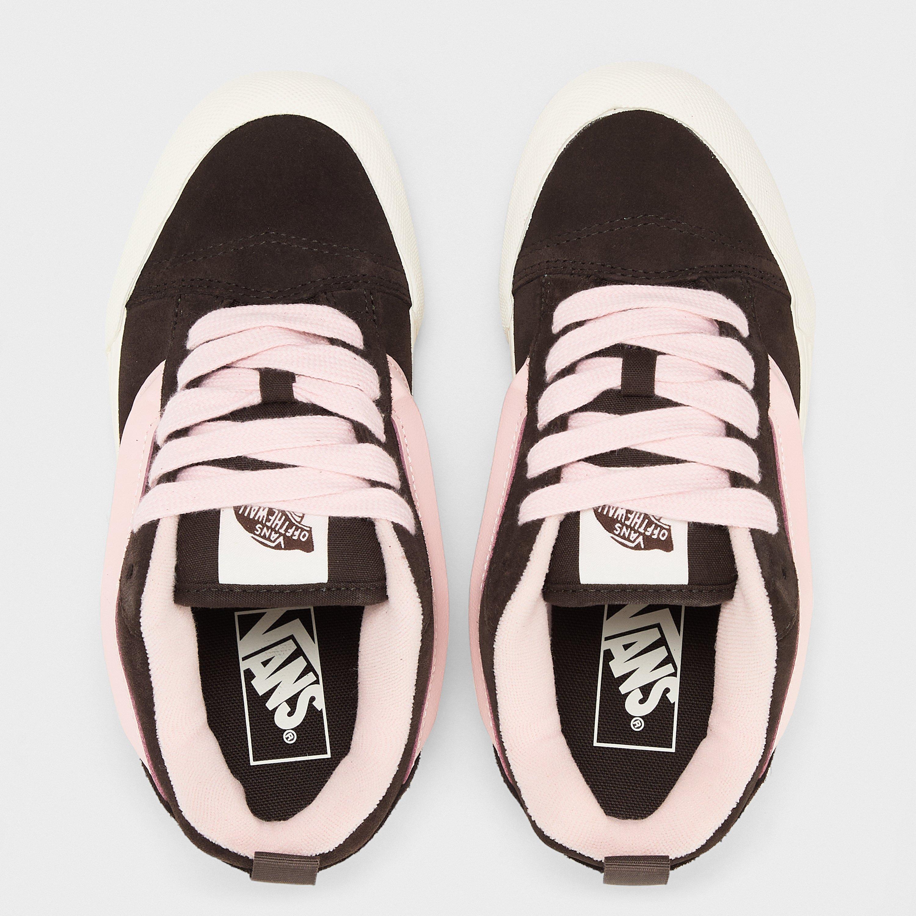 Sepia Rose - Vans - Adults Knu Skool Pop Sepia Rose Canvas Low Trainers - 4