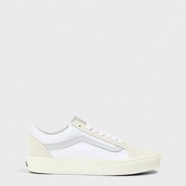 Vans Old Skool 2-Tone Marshmallow/White Canvas Trainers Unisex Adults