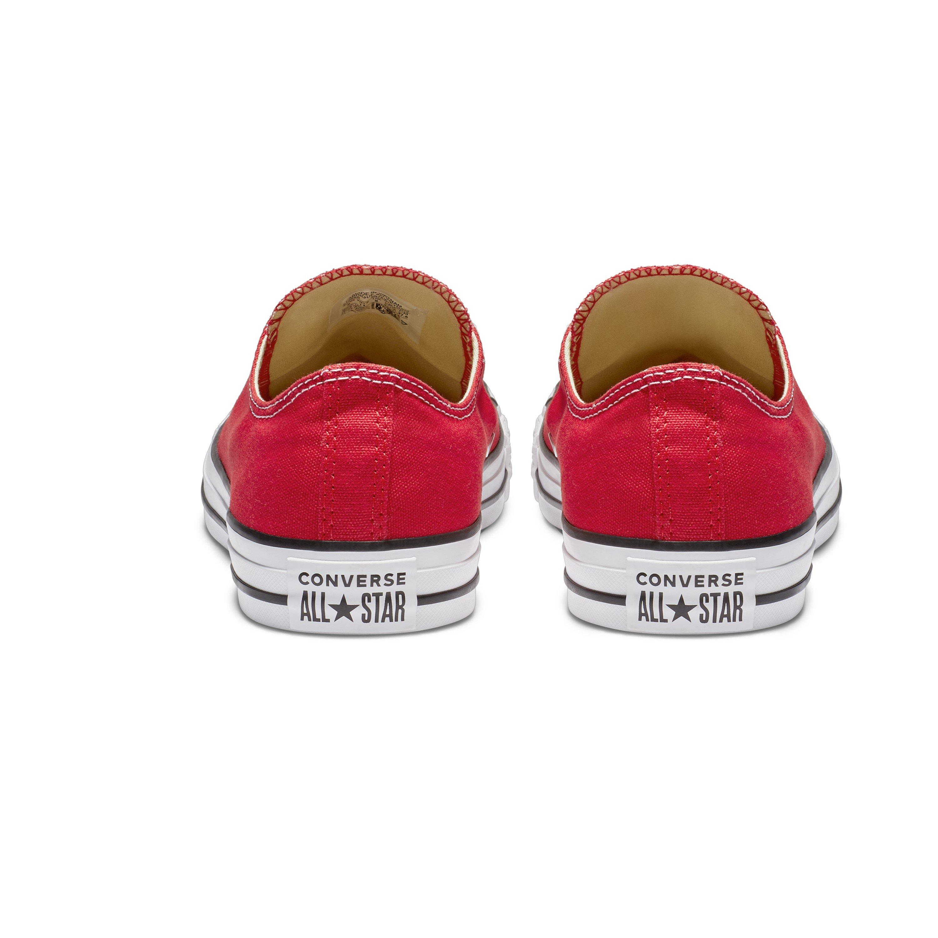 Red - Converse - Chuck Taylor All Star Ox Trainers - 6