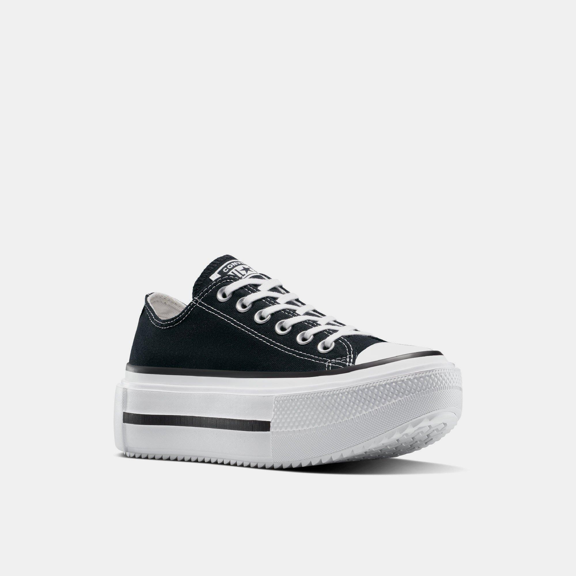 001-Black/Whi - Converse - Unisex Chuck Taylor All Star Lif Canvas Trainers - 2