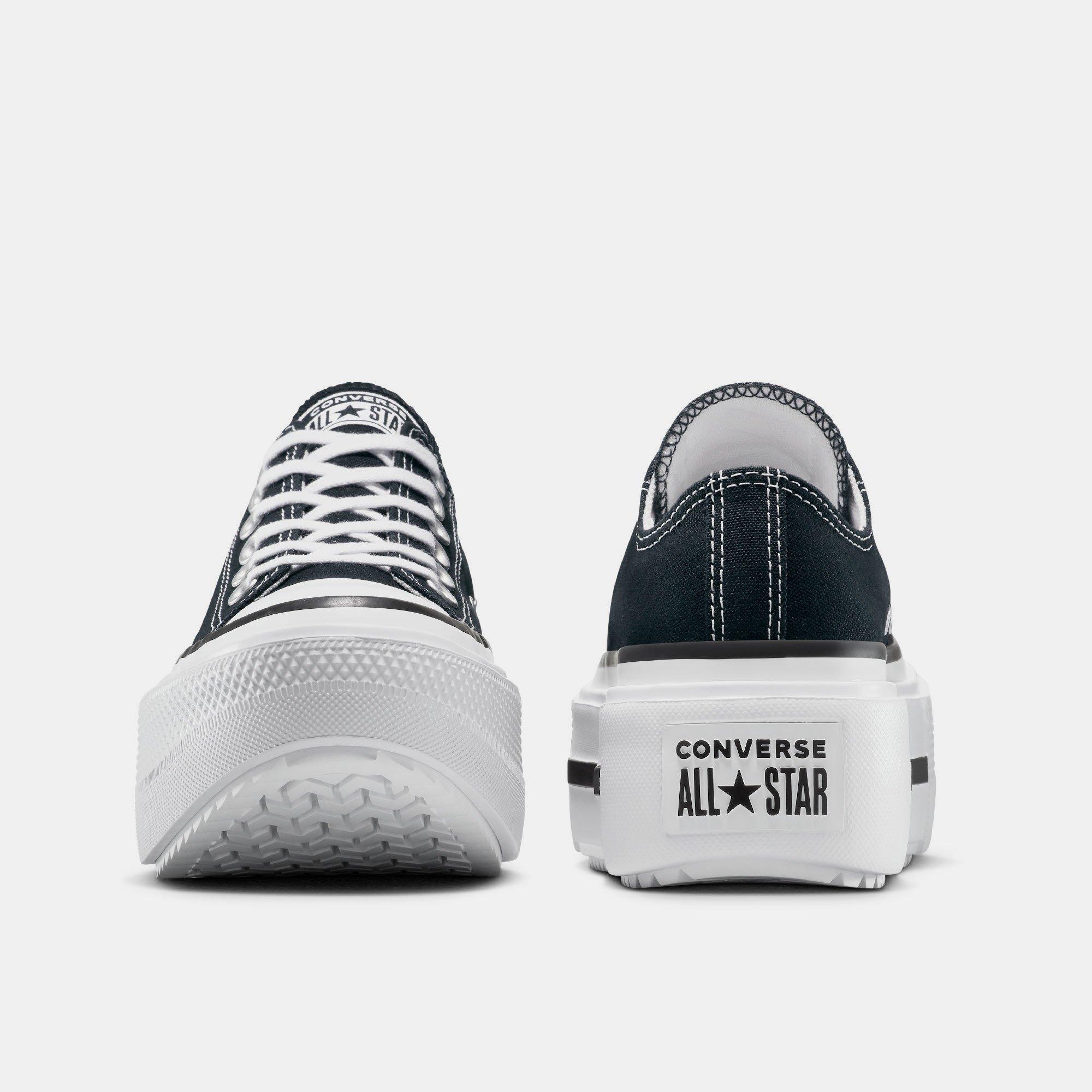 001-Black/Whi - Converse - Unisex Chuck Taylor All Star Lif Canvas Trainers - 6