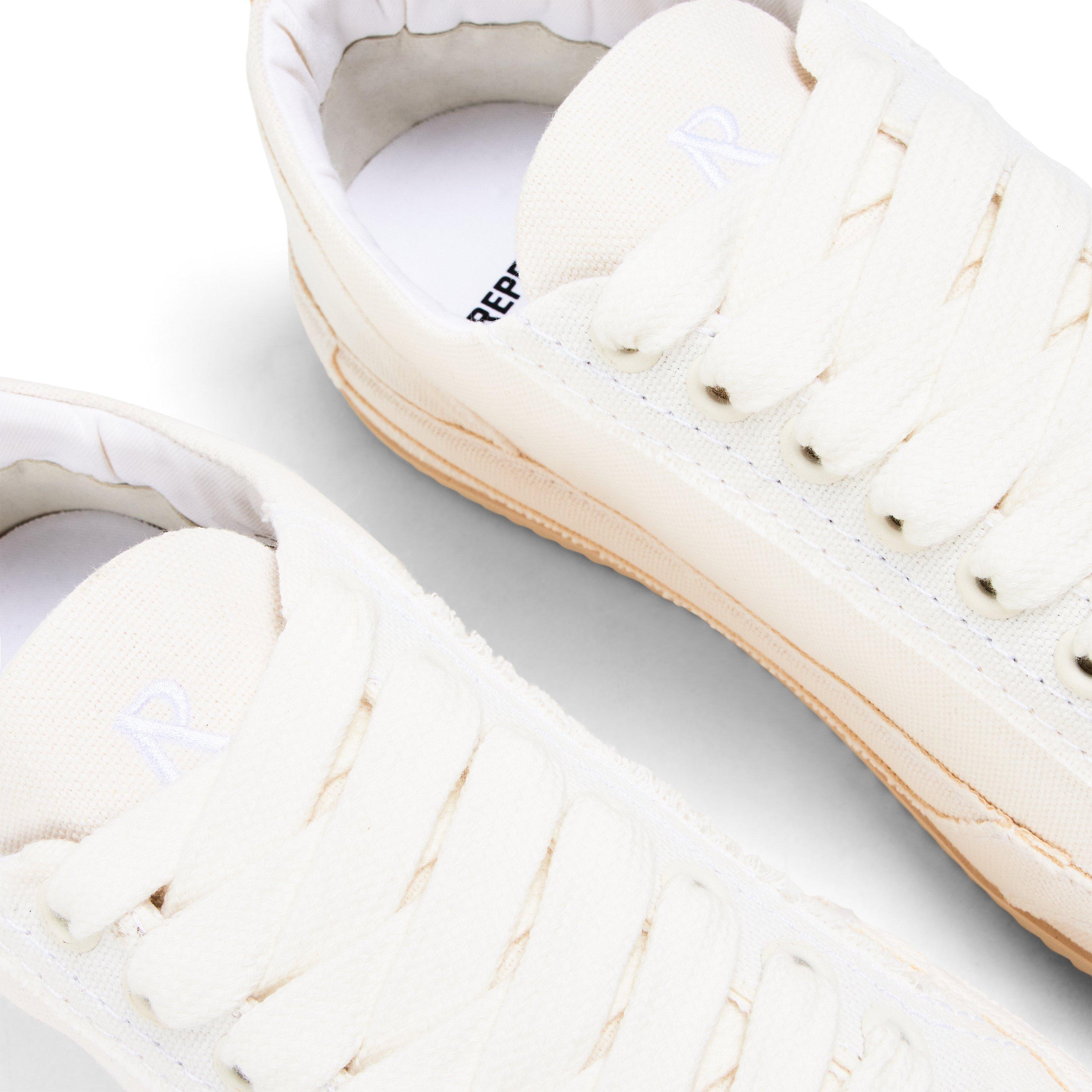 Vintage White - Represent - Men's Canvas Trainers - 3